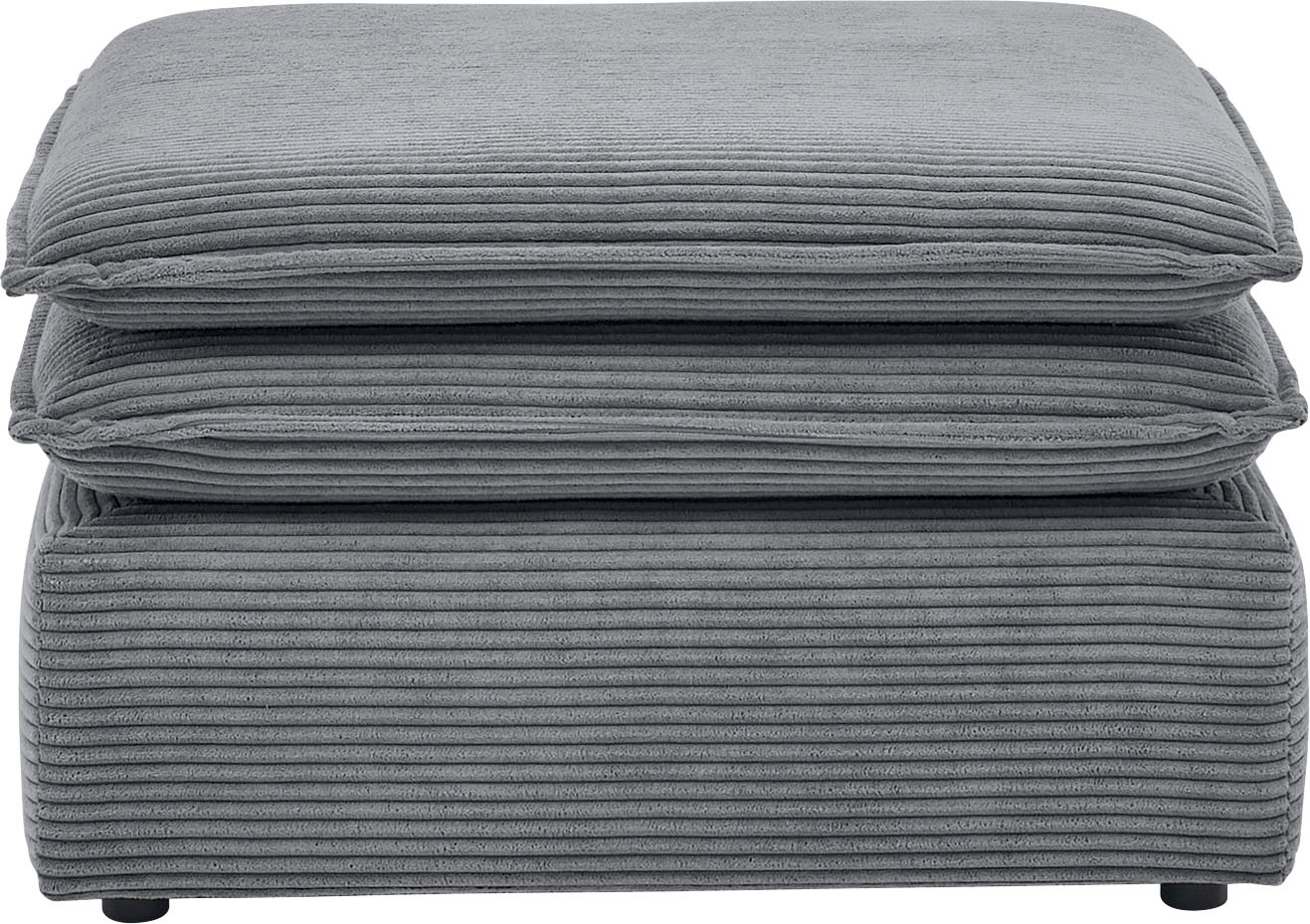 Home affaire Sitzgruppe "PIAGGE" 2 Stk. tlg. 2-Sitzer-Sofa und Hocker klein günstig online kaufen