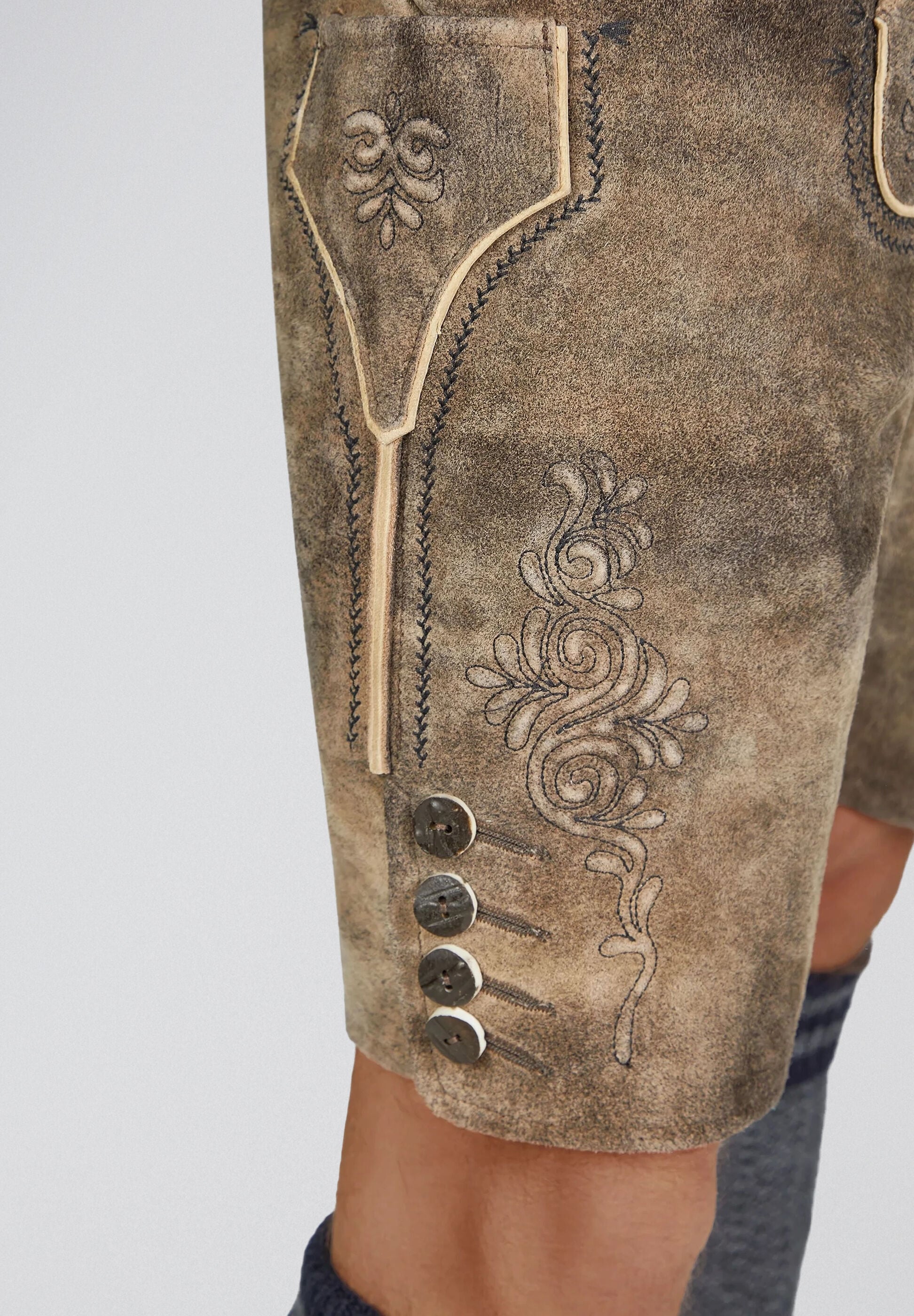 Spieth & Wensky Lederhose »Herford«  hochwertige Verarbeitung