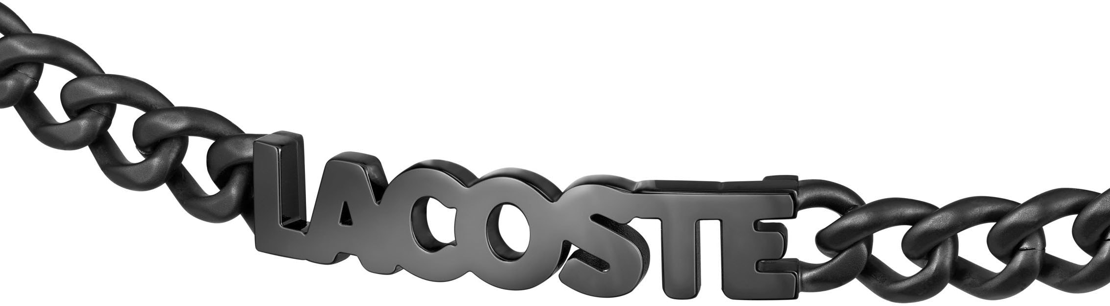 Lacoste Panzerarmband »SCRIPT, 2040476, 2040477, 2040478«, teilweise mit Emaille
