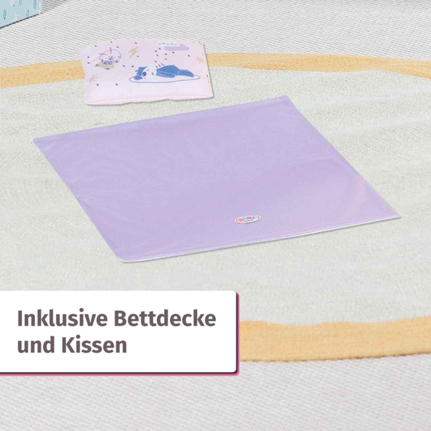 Baby Born Puppenbett »Gute Nacht Stubenwagen«, mit Stoffhimmel, Planetenmobile und Bettzeug