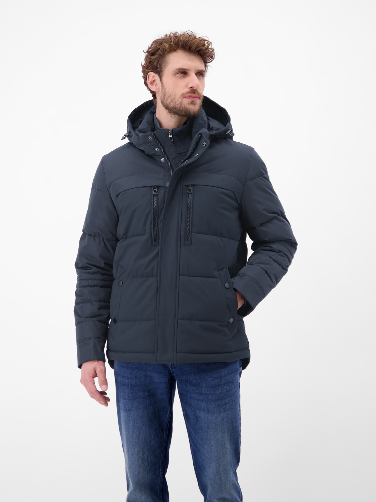 LERROS Winterjacke "Funktionale Winterjacke für Herren" mit Kapuze günstig online kaufen