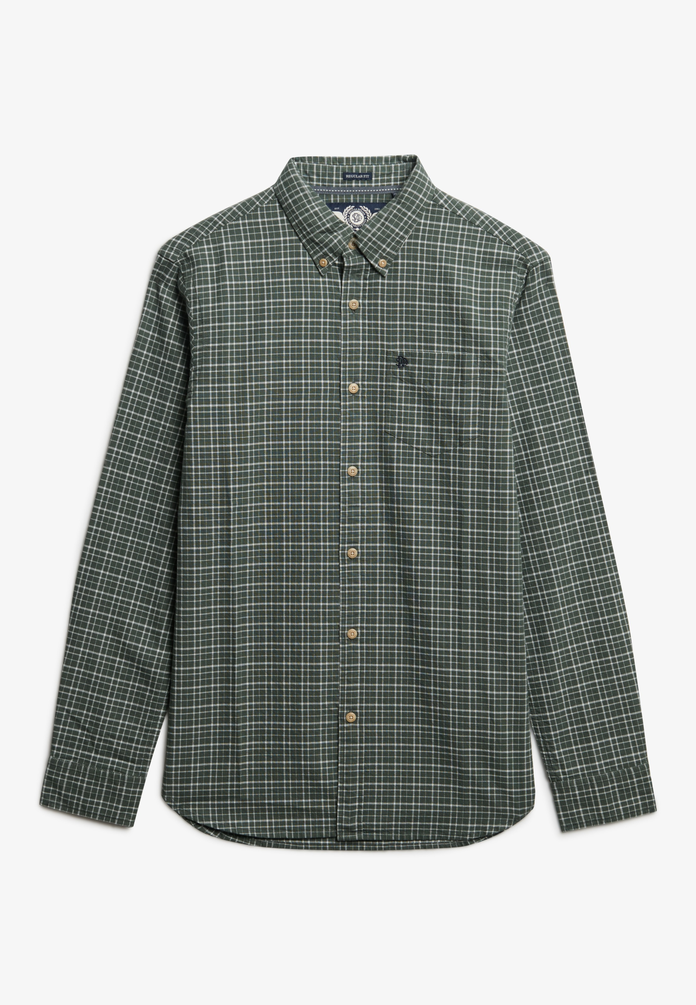 Superdry Langarmhemd »PREMIUM CHECK OXFORD SHIRT«

