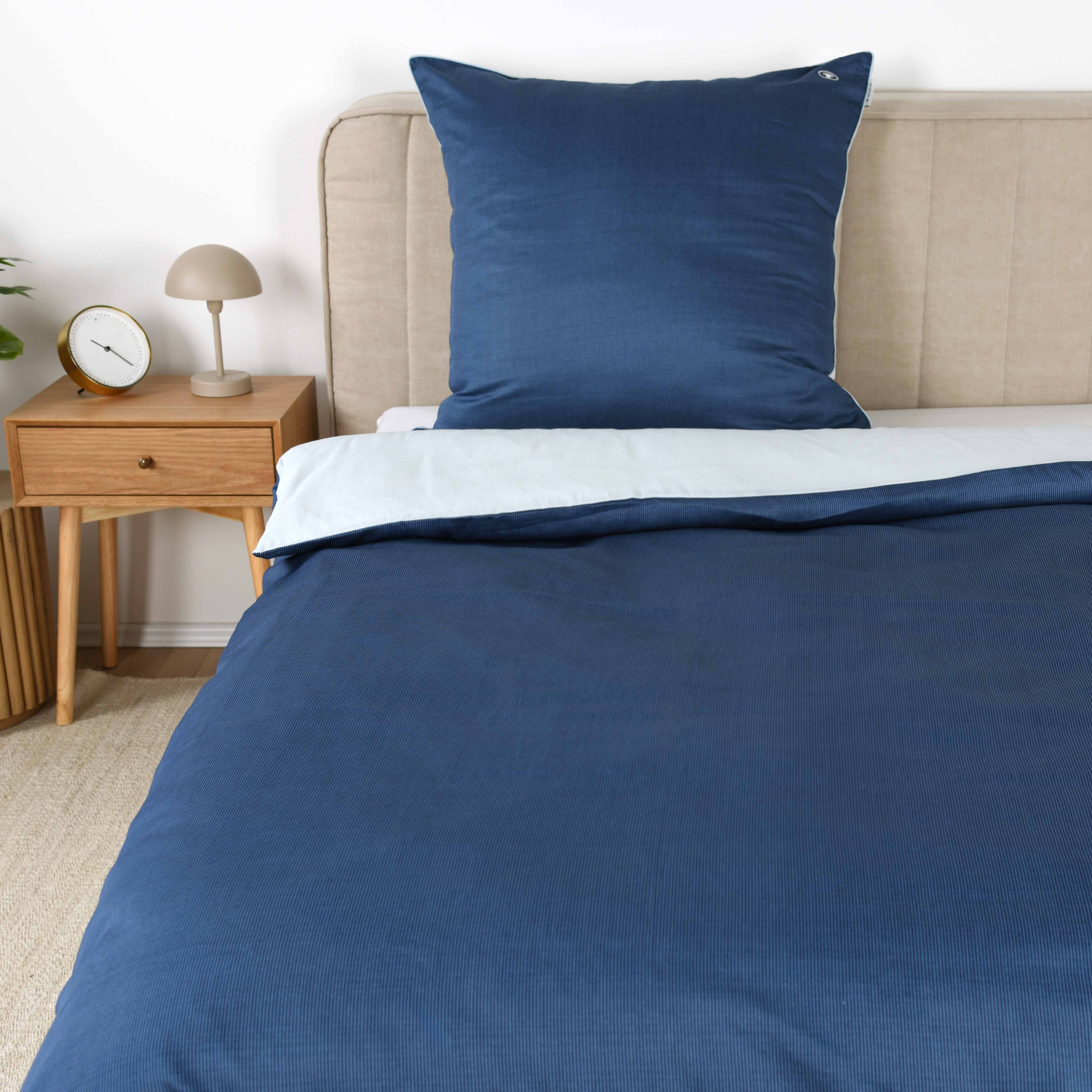 TOM TAILOR HOME "FINE STRIPES" 3 new bedroom, gewebtes Label