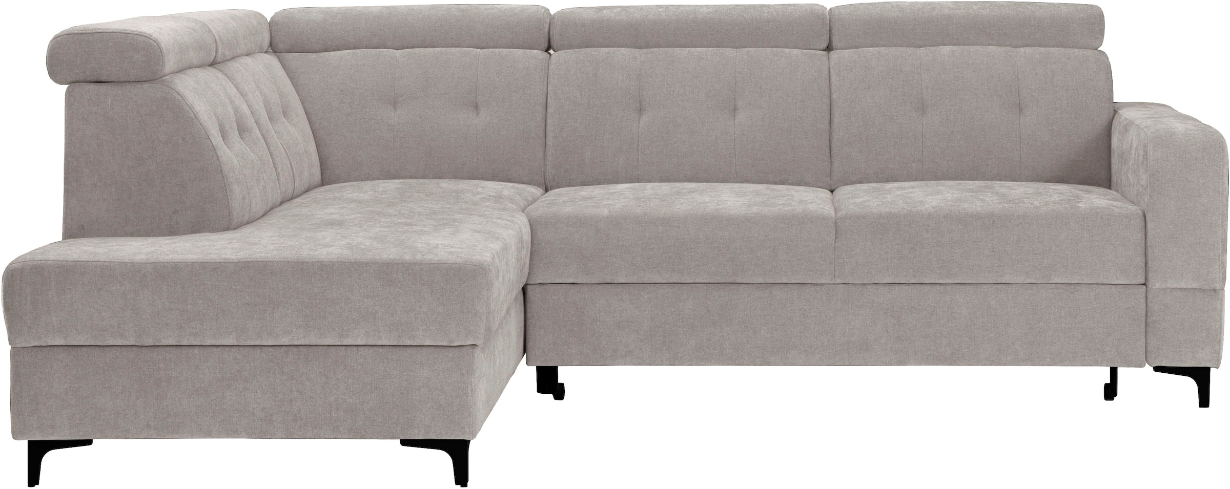 exxpo - sofa fashion Ecksofa "Monte, Kopfteile verstellbar, optional mit Be günstig online kaufen