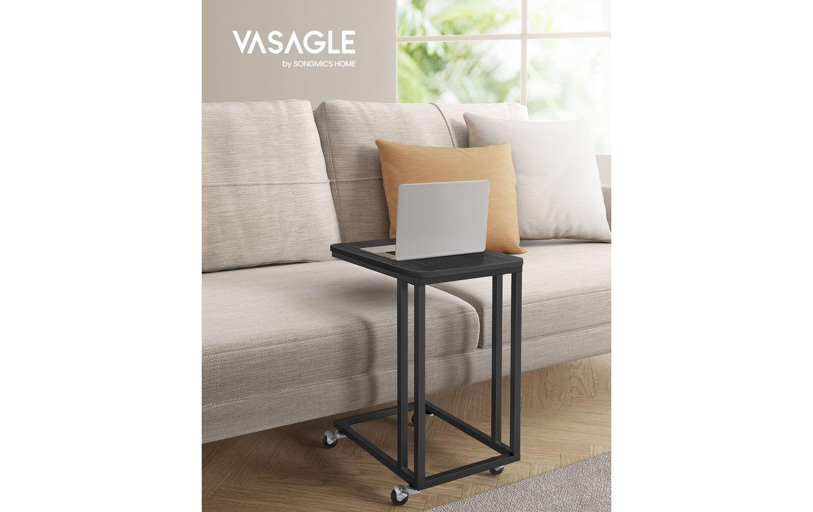 VASAGLE Beistelltisch »mit Rollen 35 x 60 cm«