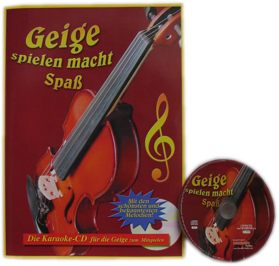 Clifton Violine »4/4«, mit Buch und CD