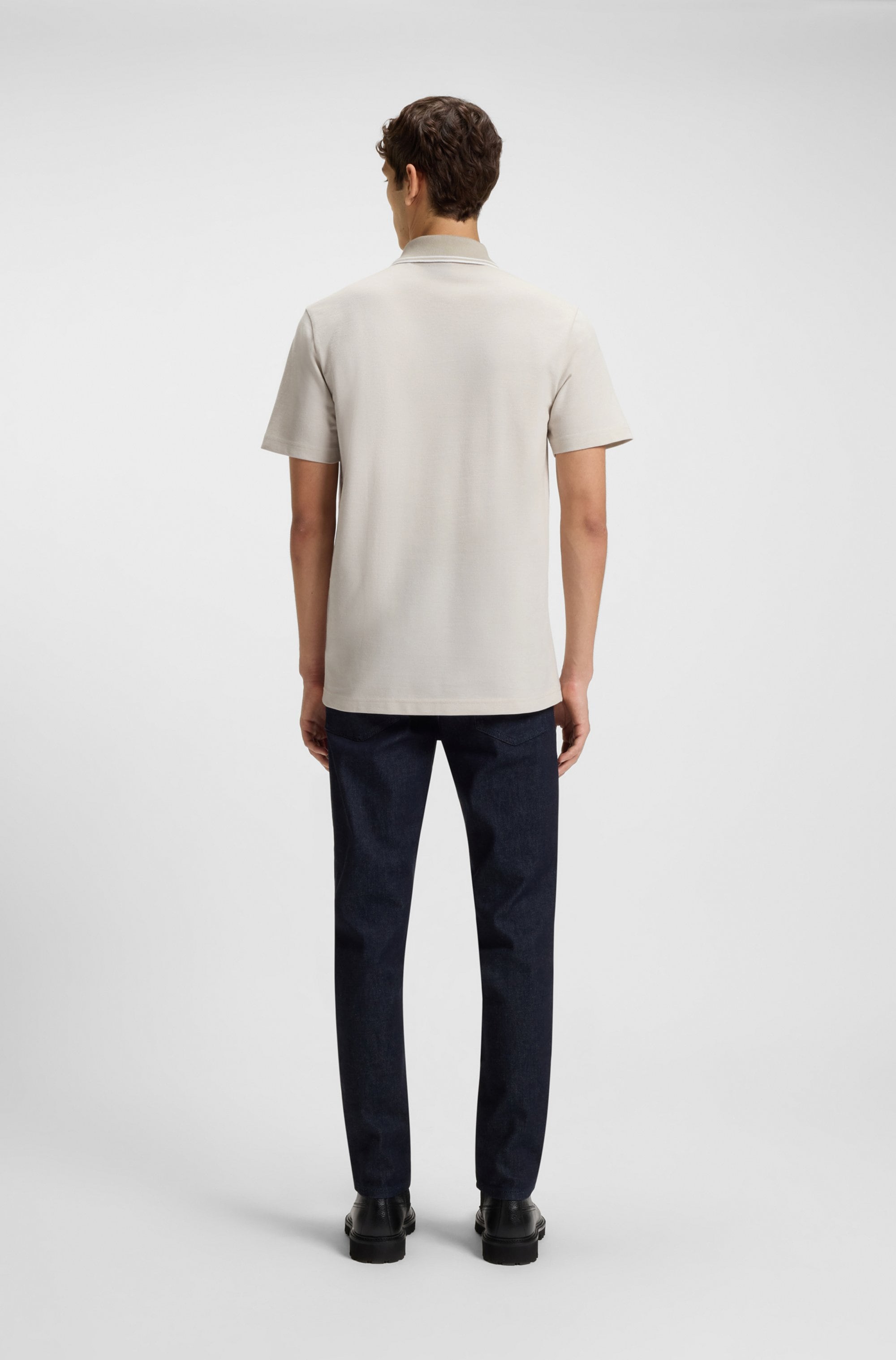 BOSS ORANGE Poloshirt »PeoxfordNew«, mit Polokragen