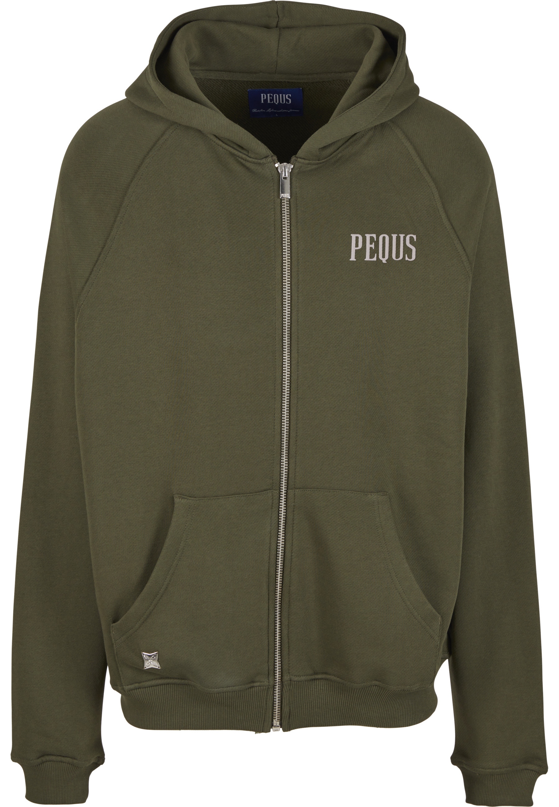 PEQUS Kapuzenpullover "PEQUS PEQUS Back Logo Zip-Hoodie" 1