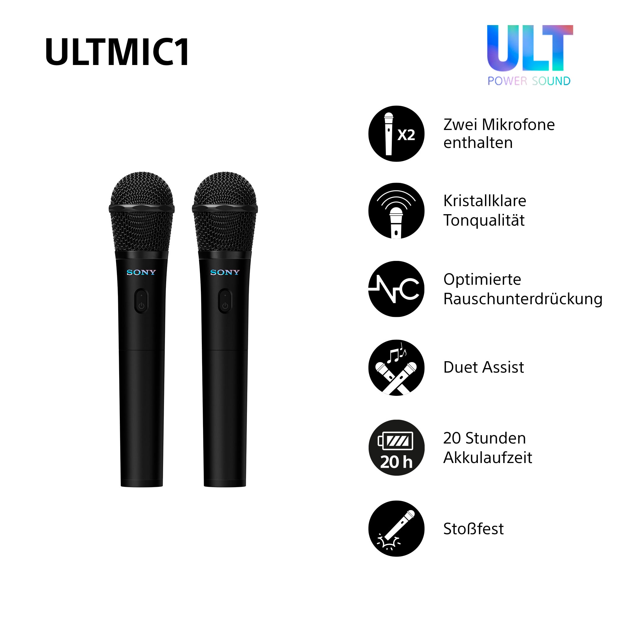 Sony Mikrofon »UO-ULTMIC1«, (Set)