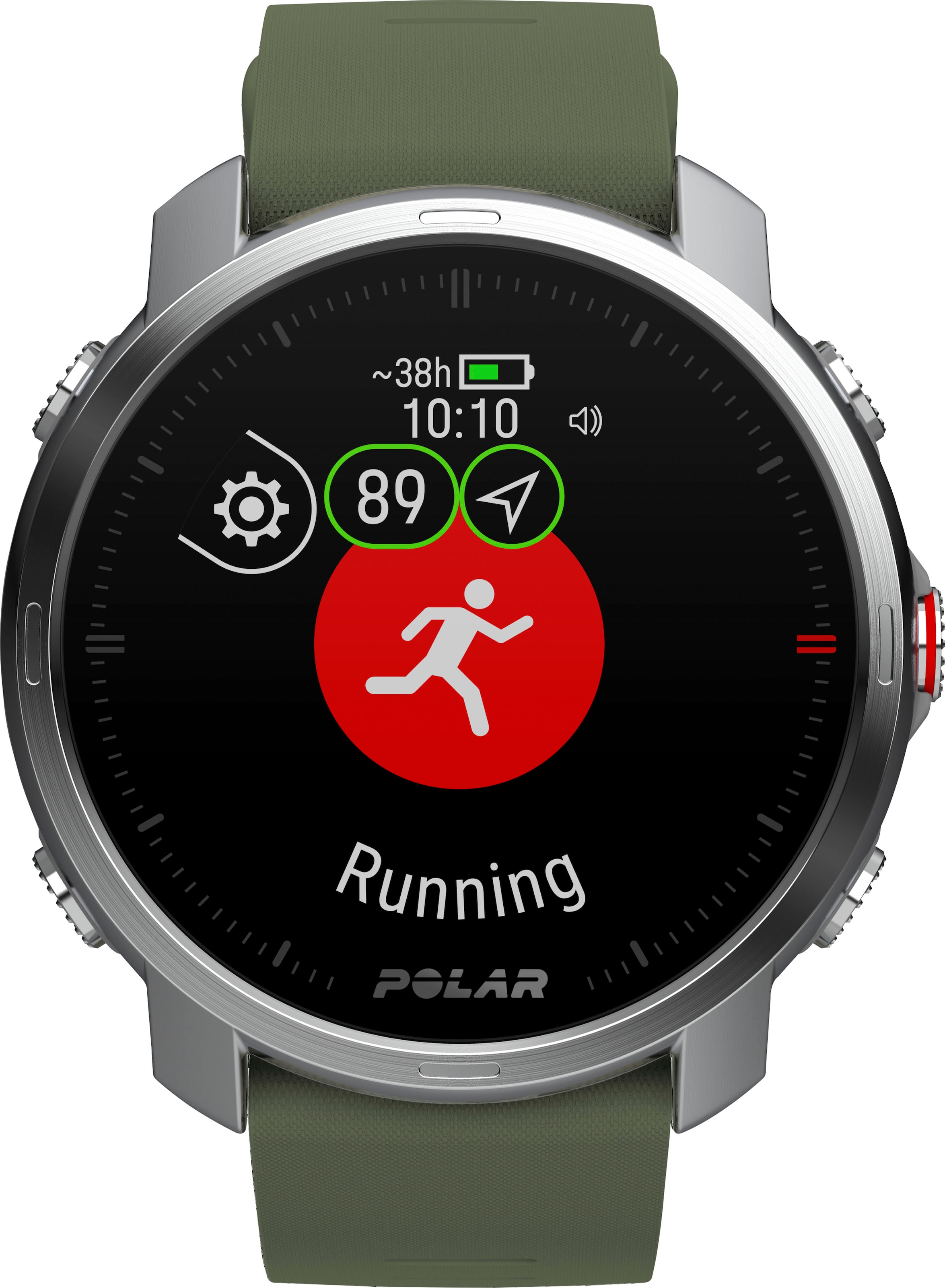 Polar Smartwatch »Grit X Outdoor-Multisportuhr, Größe M/L«