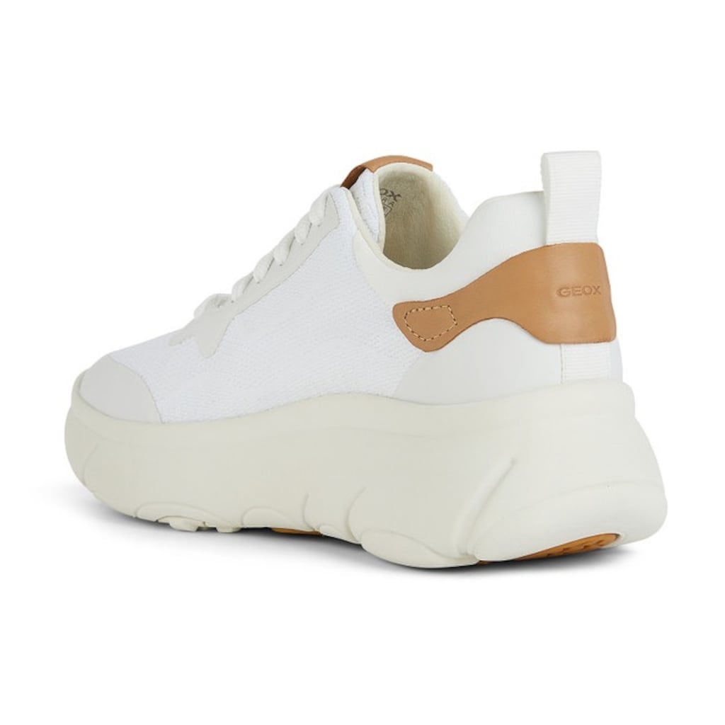 Geox Sneaker »D NEBULA 2.0 X A«, mit Kontrastbesätzen, Freizeitschuh, Halbschuh, Schnürschuh