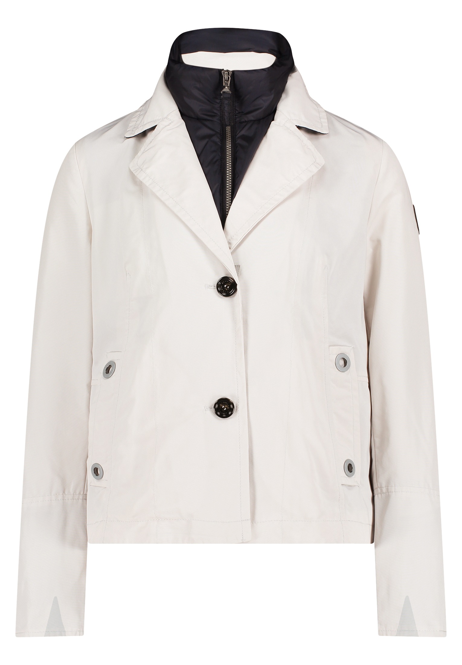 Amber & June Outdoorjacke "Amber & June Damen Übergangsjacke mit abnehmbare günstig online kaufen