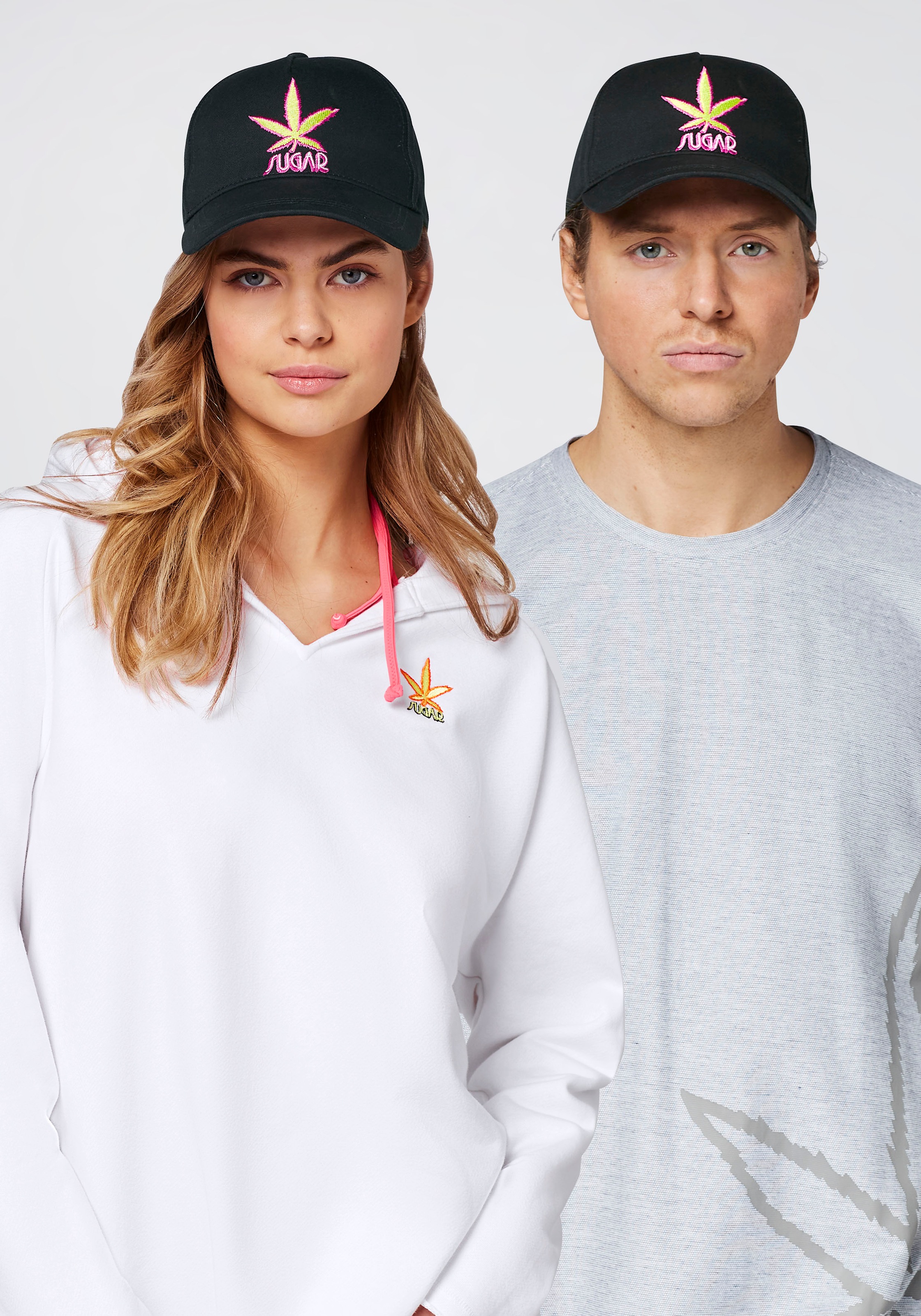 CHIEMSEE Damen Baseball Capschwarz beauty, Baumwolle, Caps