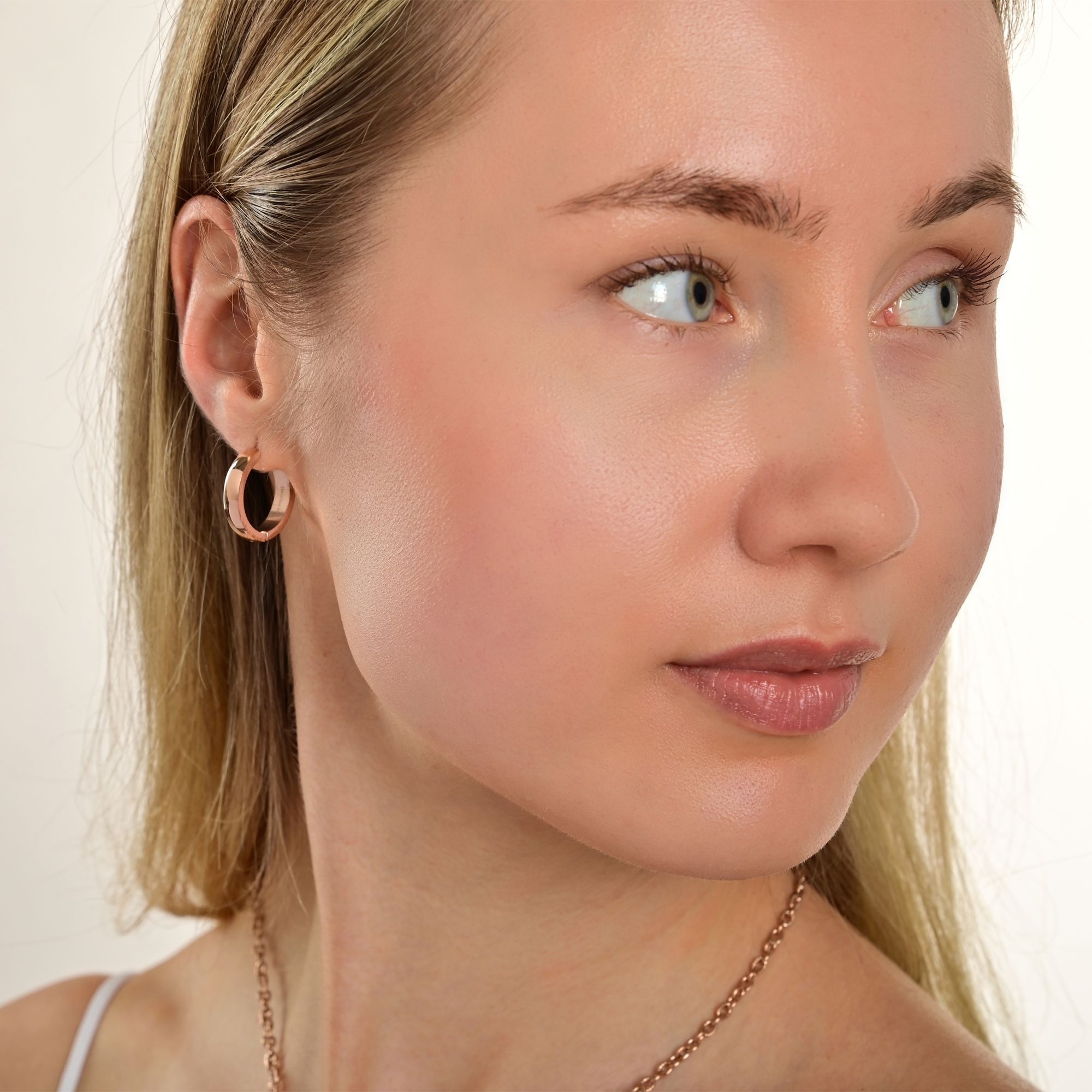 Adelia´s Klappcreolen »Damen Ohrringe – Klappcreole aus Edelstahl« Ideal als Geschenk zum Weihnachten