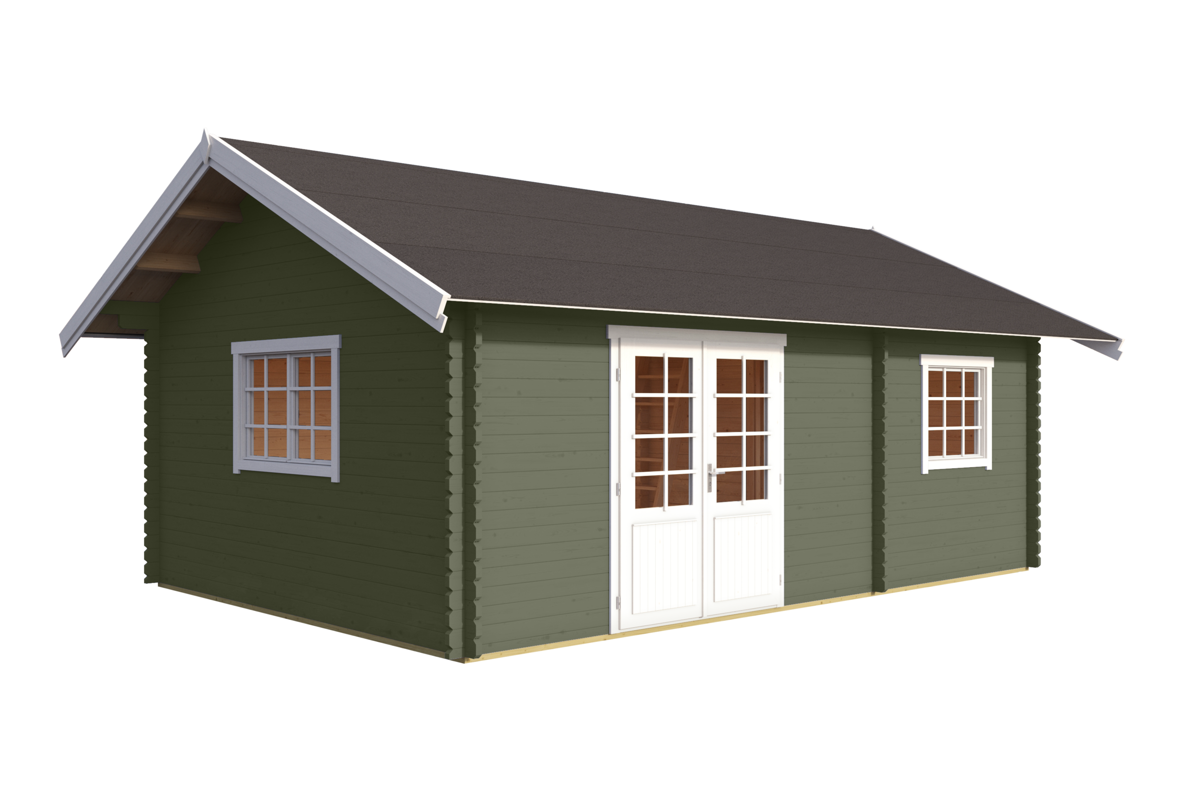 Nordic Holz Gartenhaus "CAROLINE SET" günstig online kaufen
