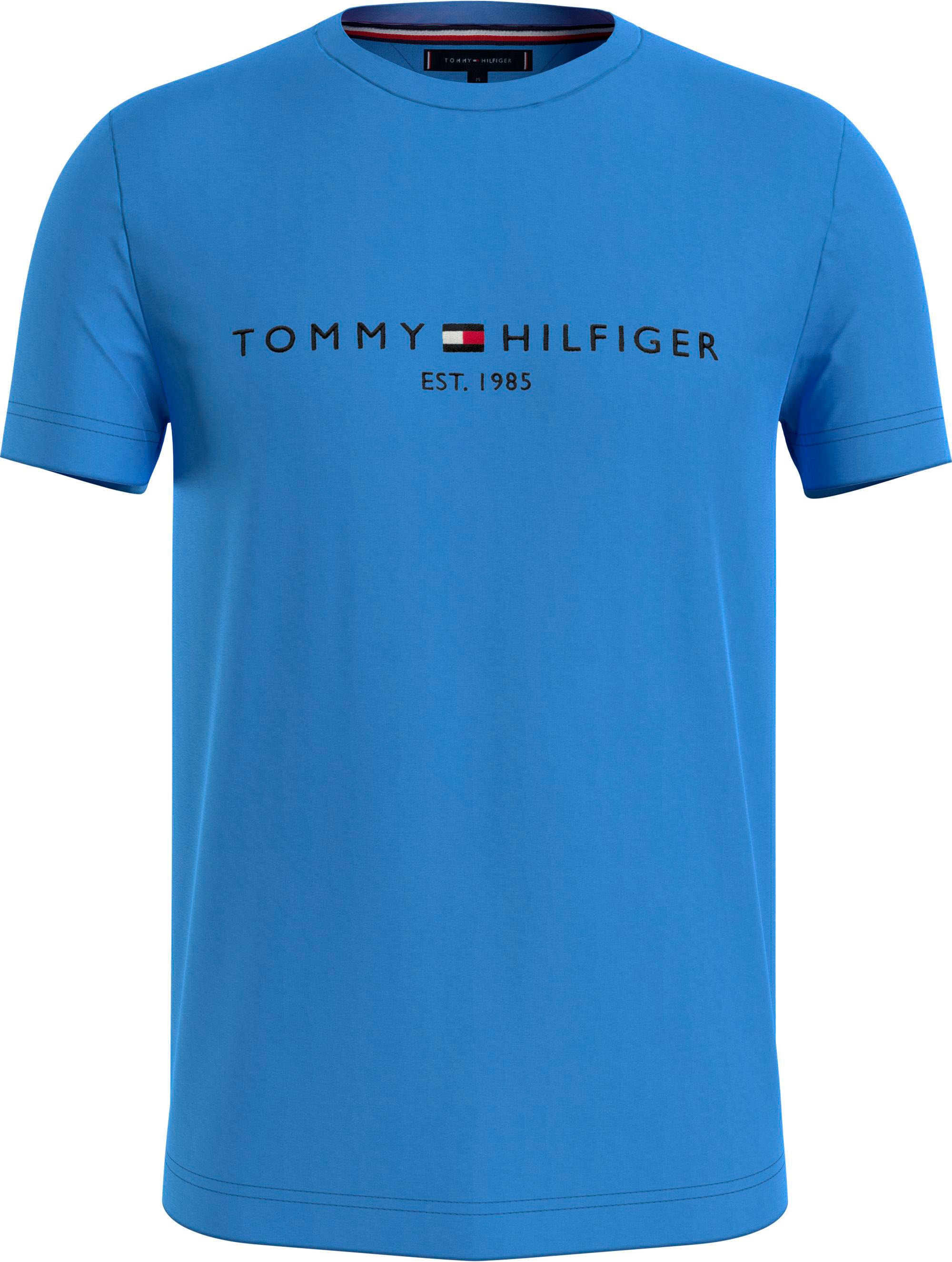 ▷ »TOMMY nachhaltiger BAUR Tommy Hilfiger für Baumwolle LOGO aus | T-Shirt reiner, TEE«,