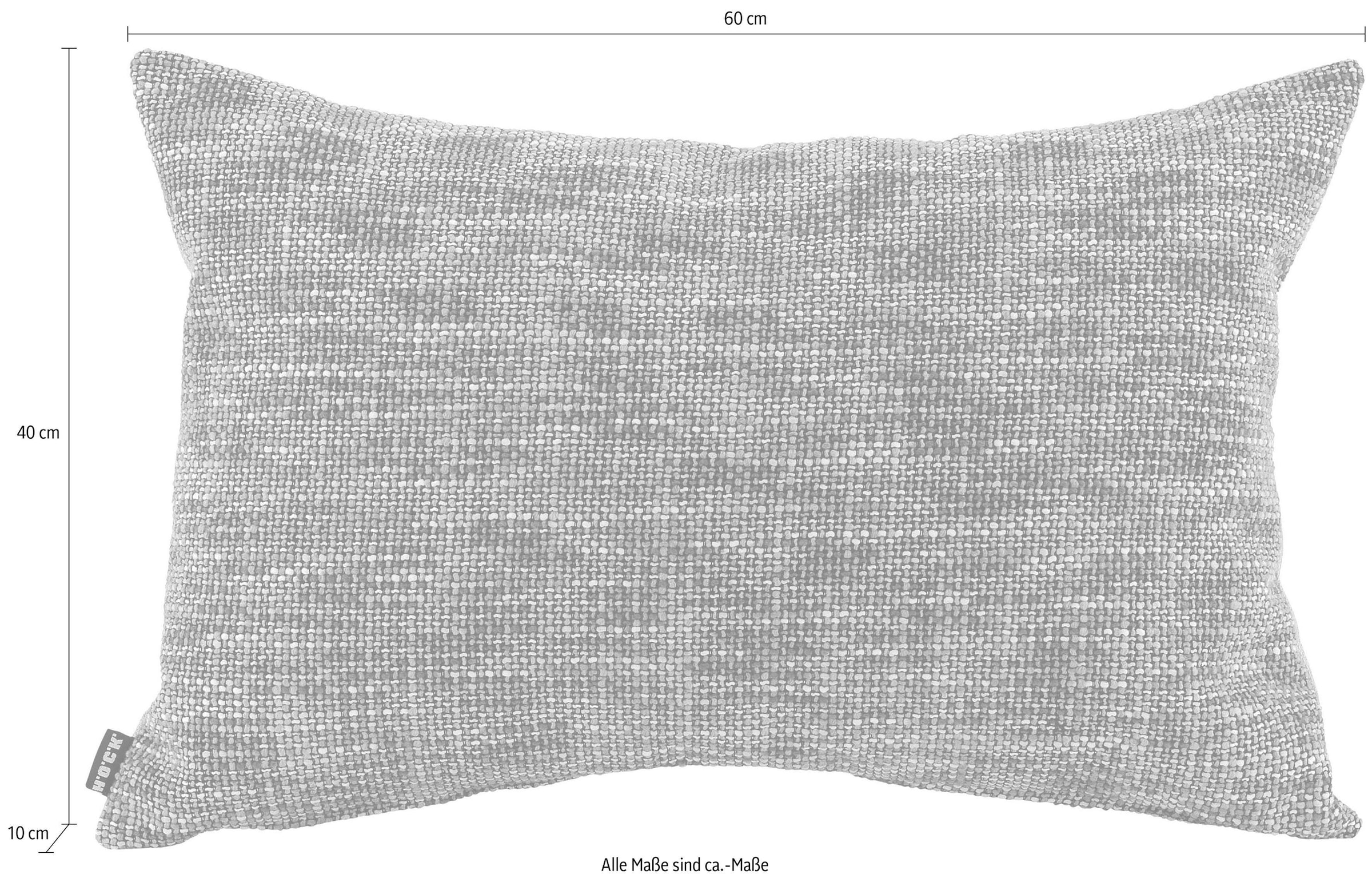 H.O.C.K. Dekokissen »Refosco«, mit feinem Karomuster, Kissenhülle mit Füllung, 1 Stück