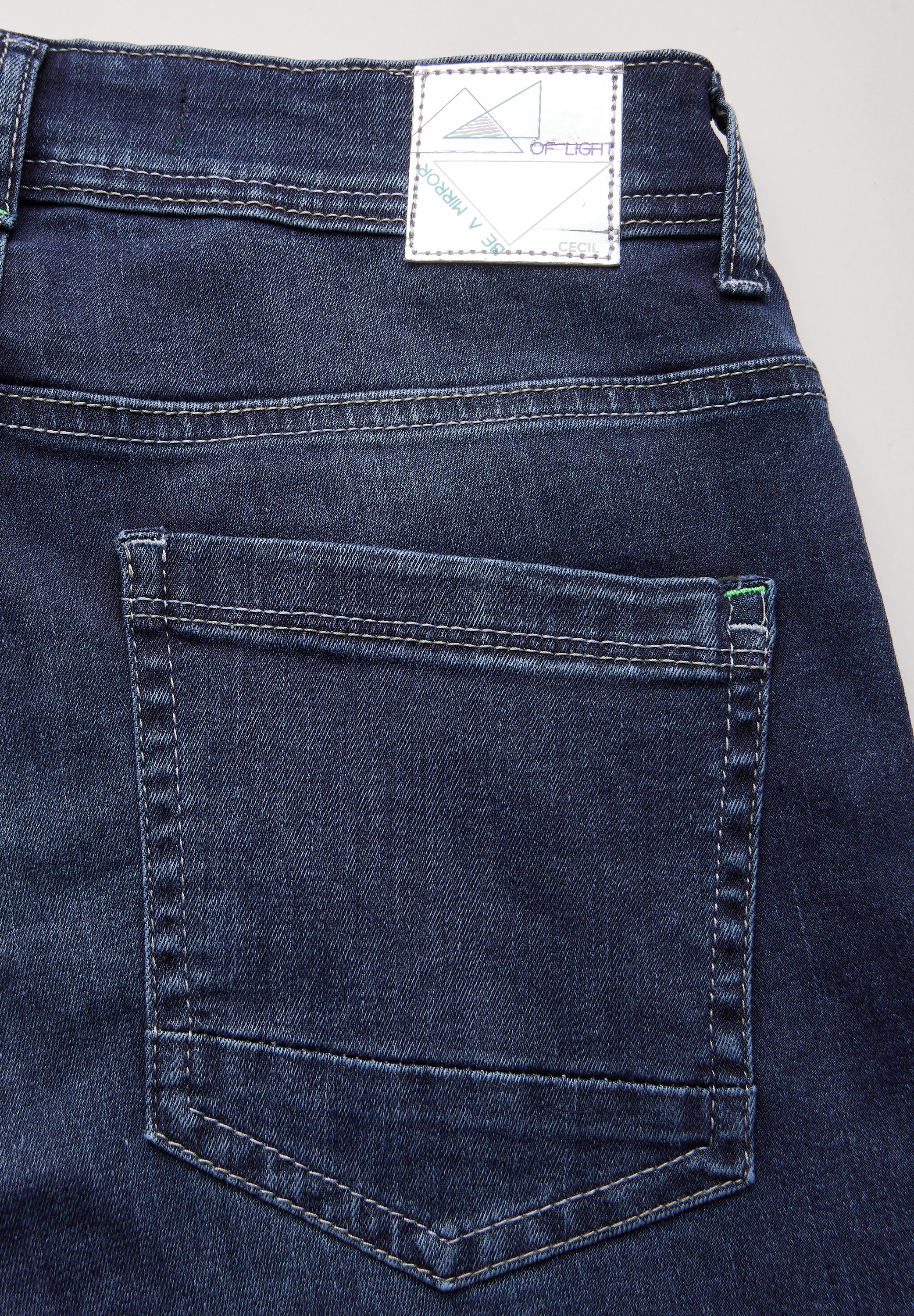Cecil Slim-fit-Jeans, High Waist