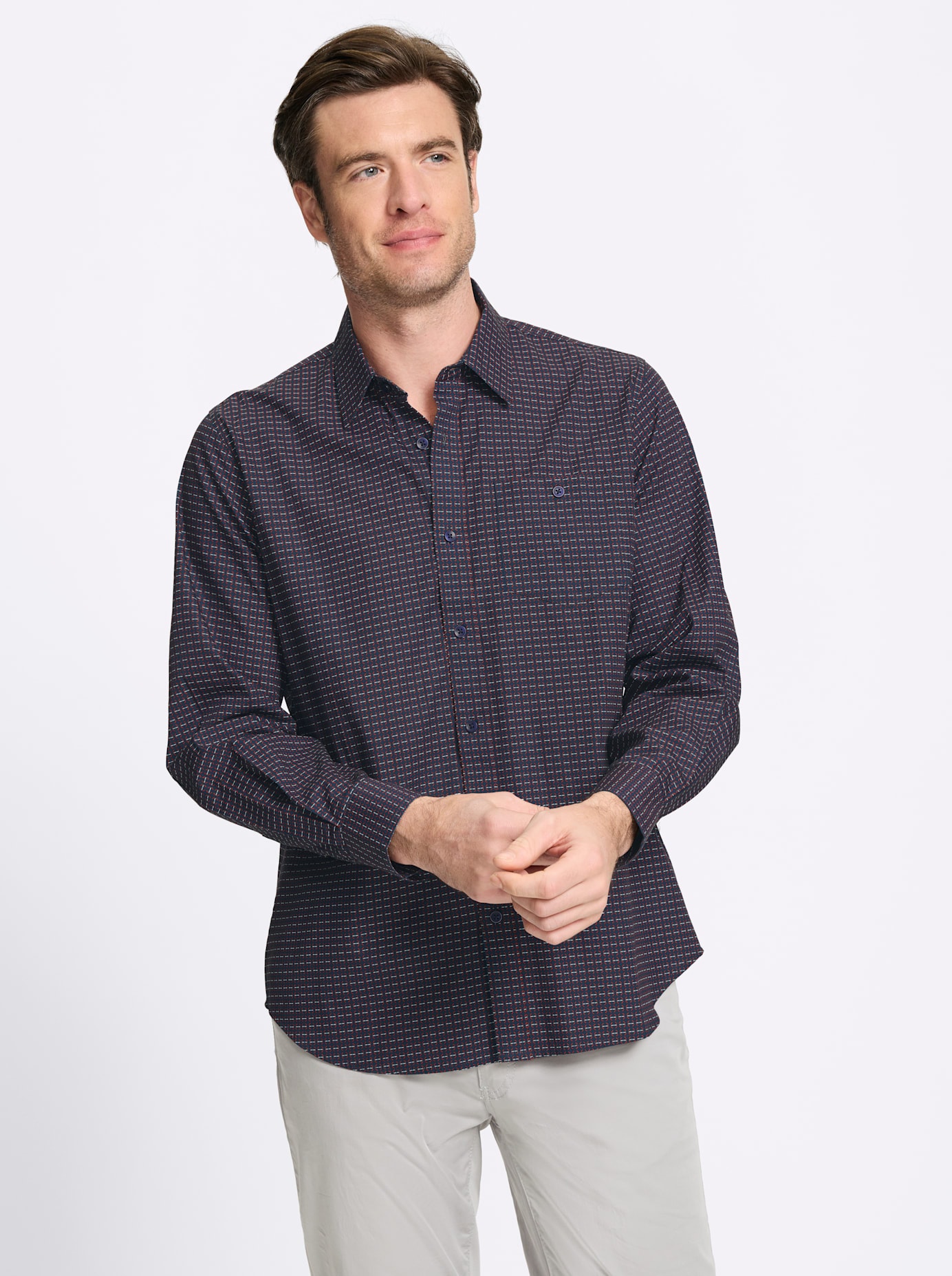 Marco Donati Langarmhemd
