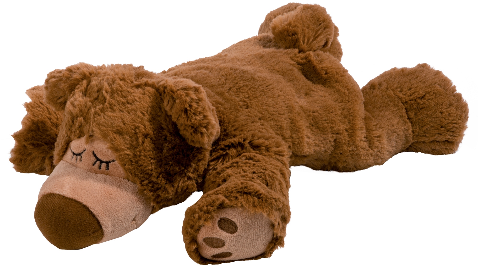Warmies® Wärmekissen »Sleepy Bear braun, Lavendel«, für die Mikrowelle und den Backofen