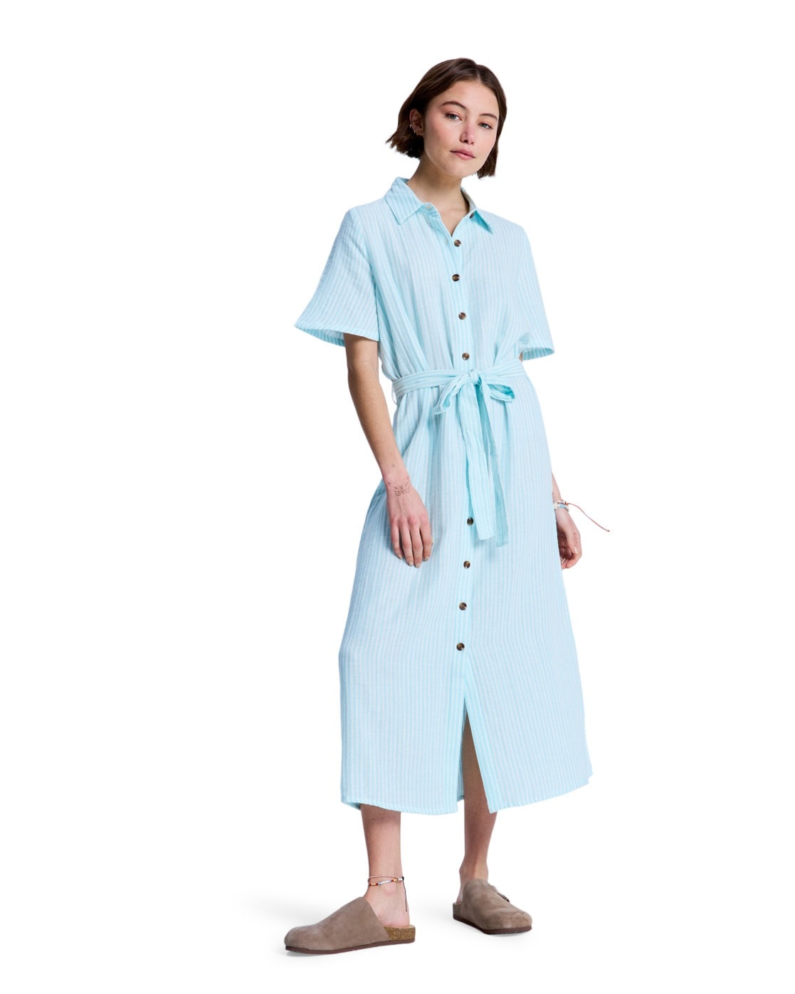 Roxy Sommerkleid "Island Escape Stripe" günstig online kaufen