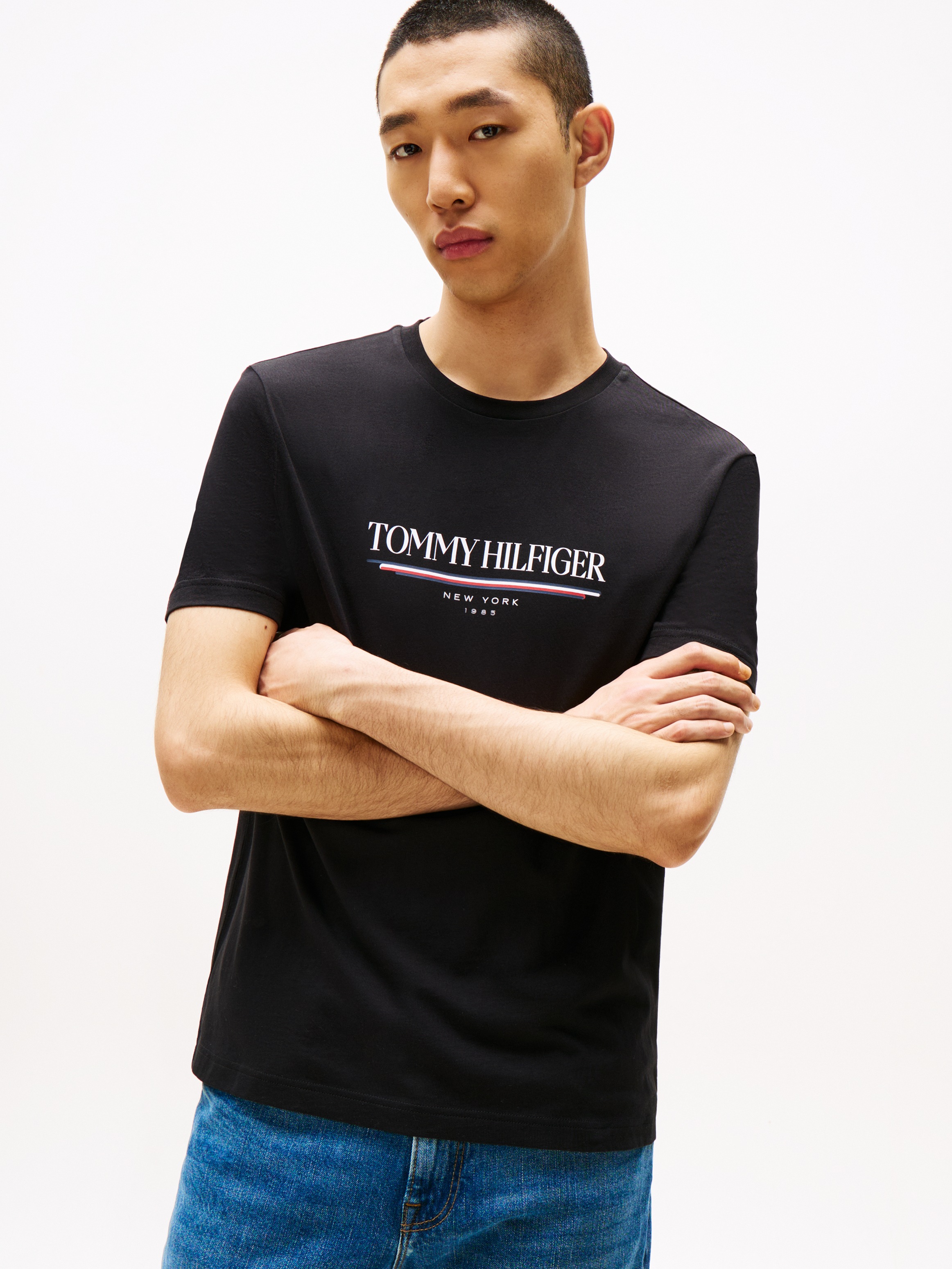 Tommy Hilfiger T-Shirt "BRAND LOVE HILFIGER TEE" günstig online kaufen