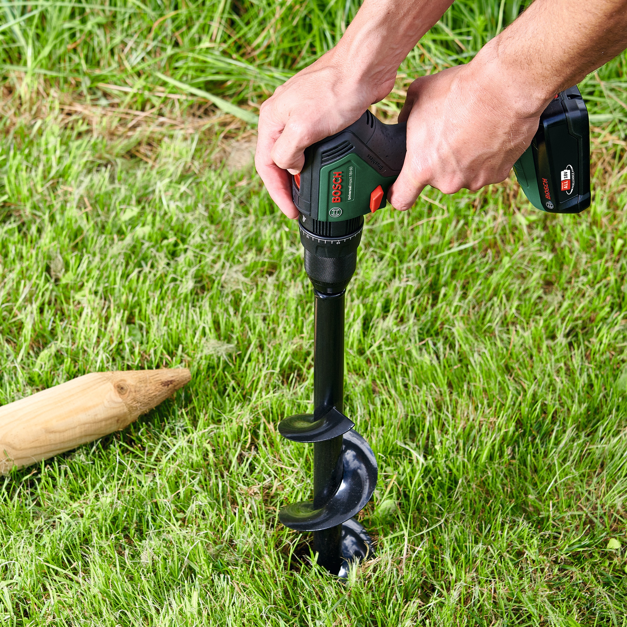 Bosch Home & Garden Akku-Schlagbohrschrauber »UniversalImpact 18V-60«, ohne Akku und Ladegerät, 18 Volt System