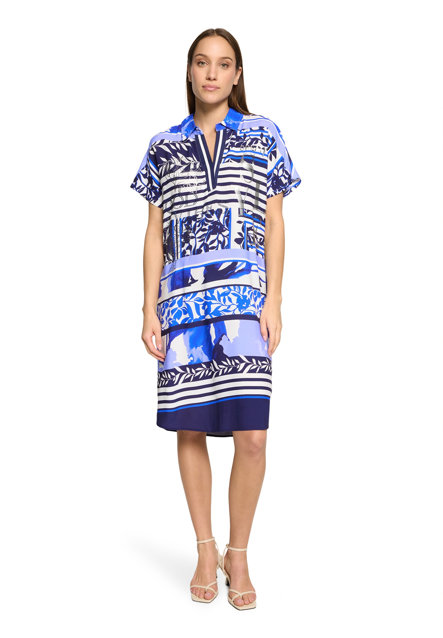 Betty Barclay Sommerkleid "Damen Mit überschnittenen Ärmeln" Ohne Tasche