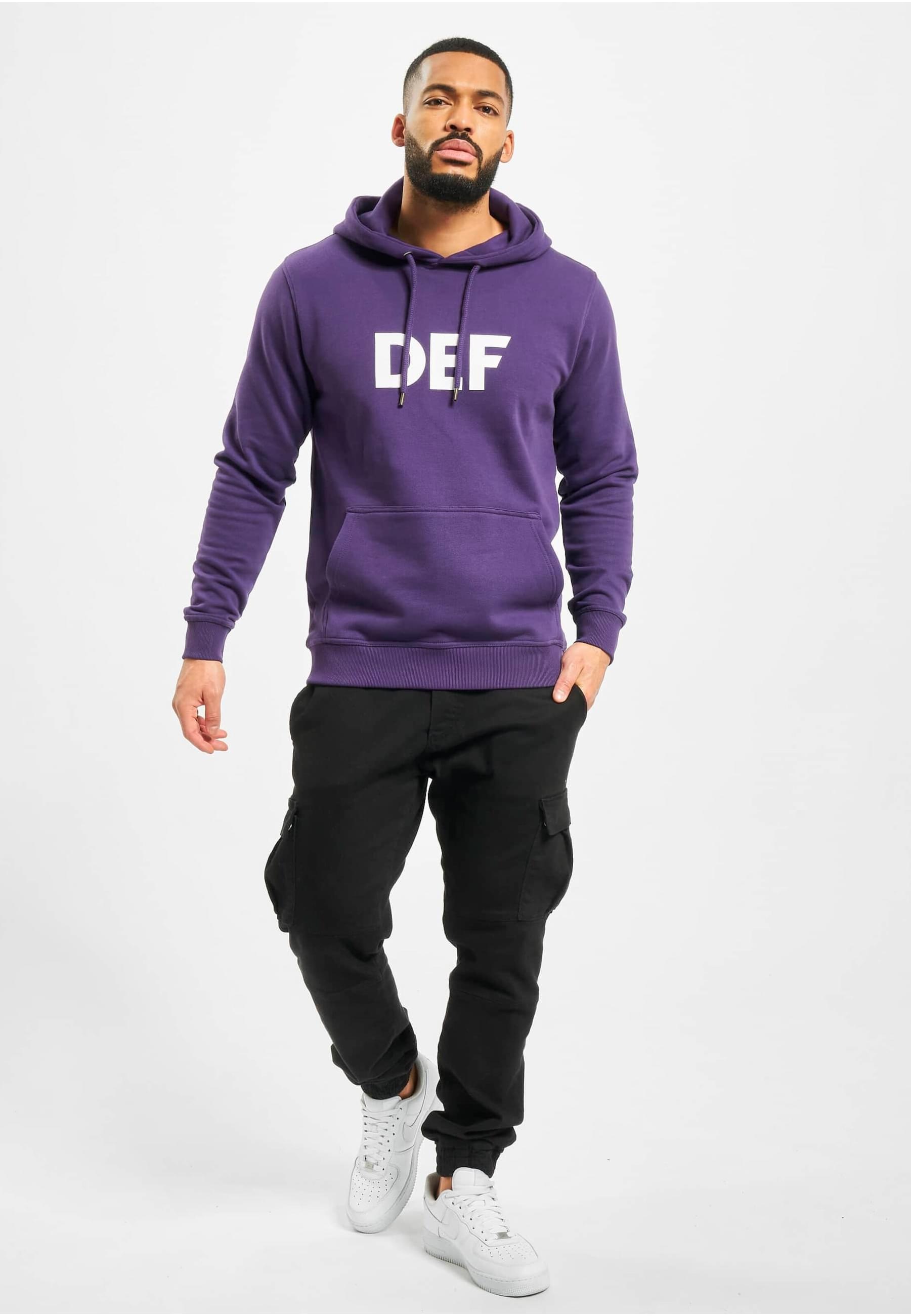 DEF Sweatshirt »DEF Herren Mitarbeiter Hoody«, (1 tlg.)