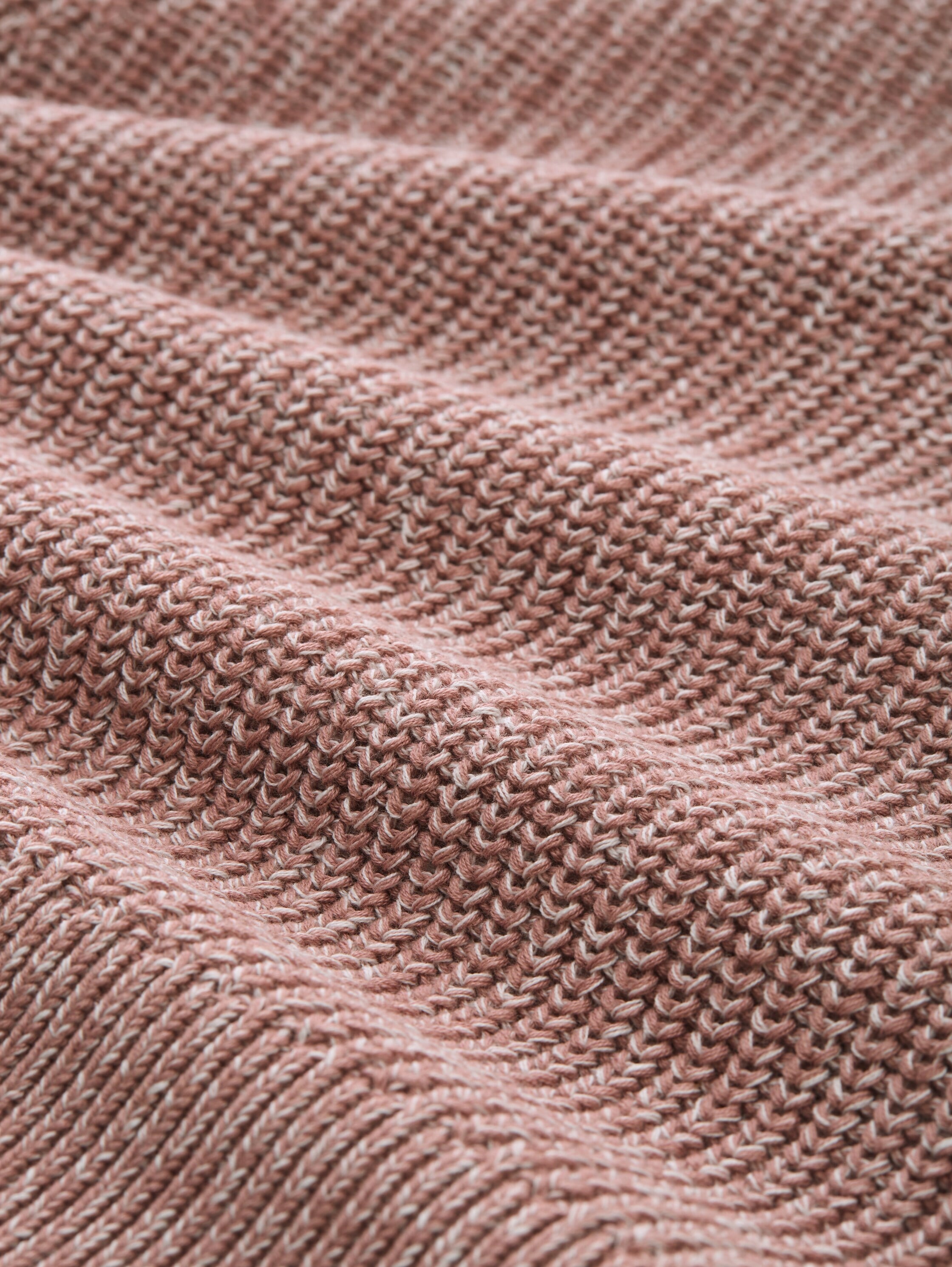 TOM TAILOR Denim Strickpullover, mit Strick-Struktur