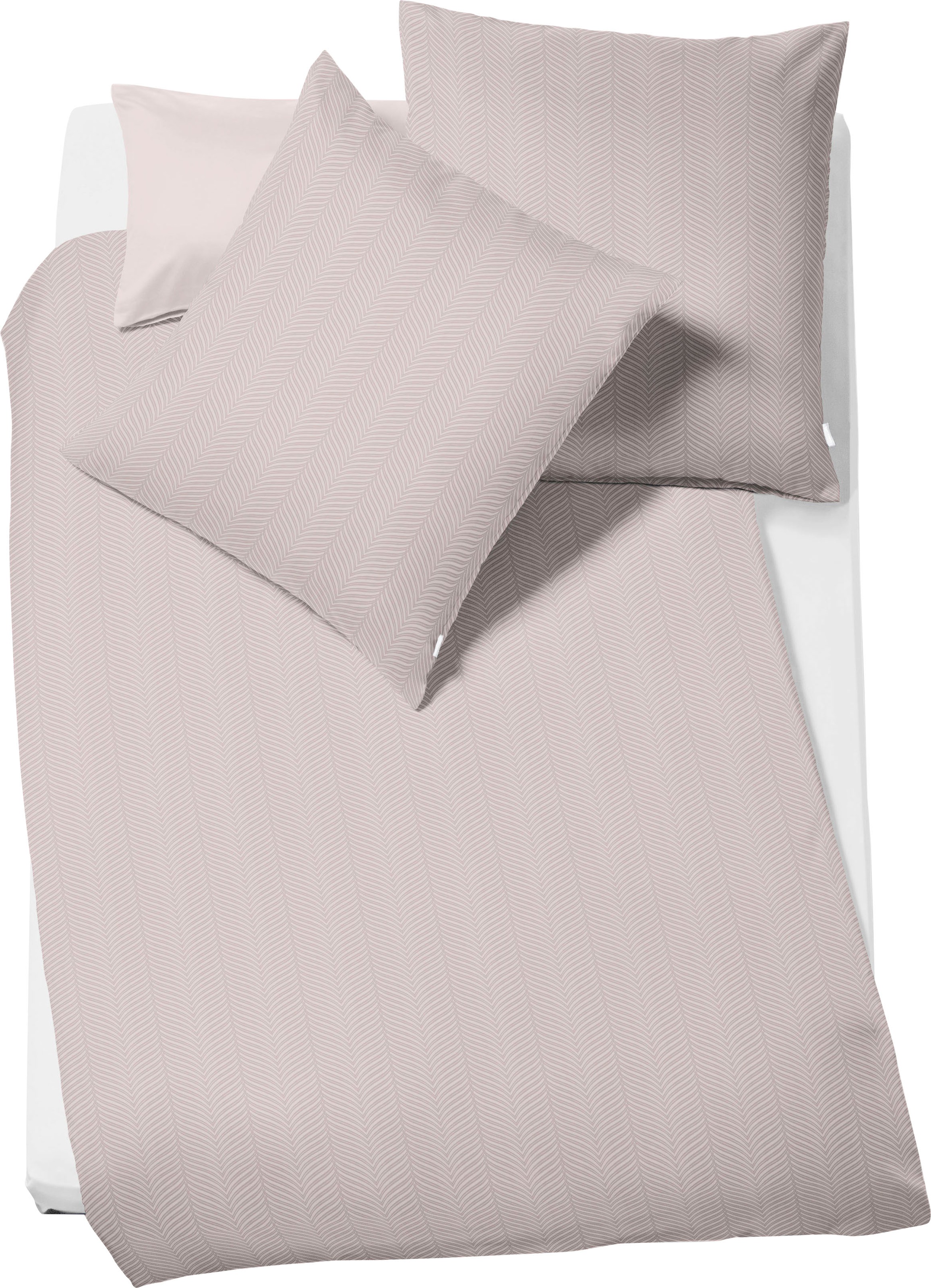 fleuresse Bettwäsche "Jade" 2 Stk. tlg. mit dezentem Muster günstig online kaufen