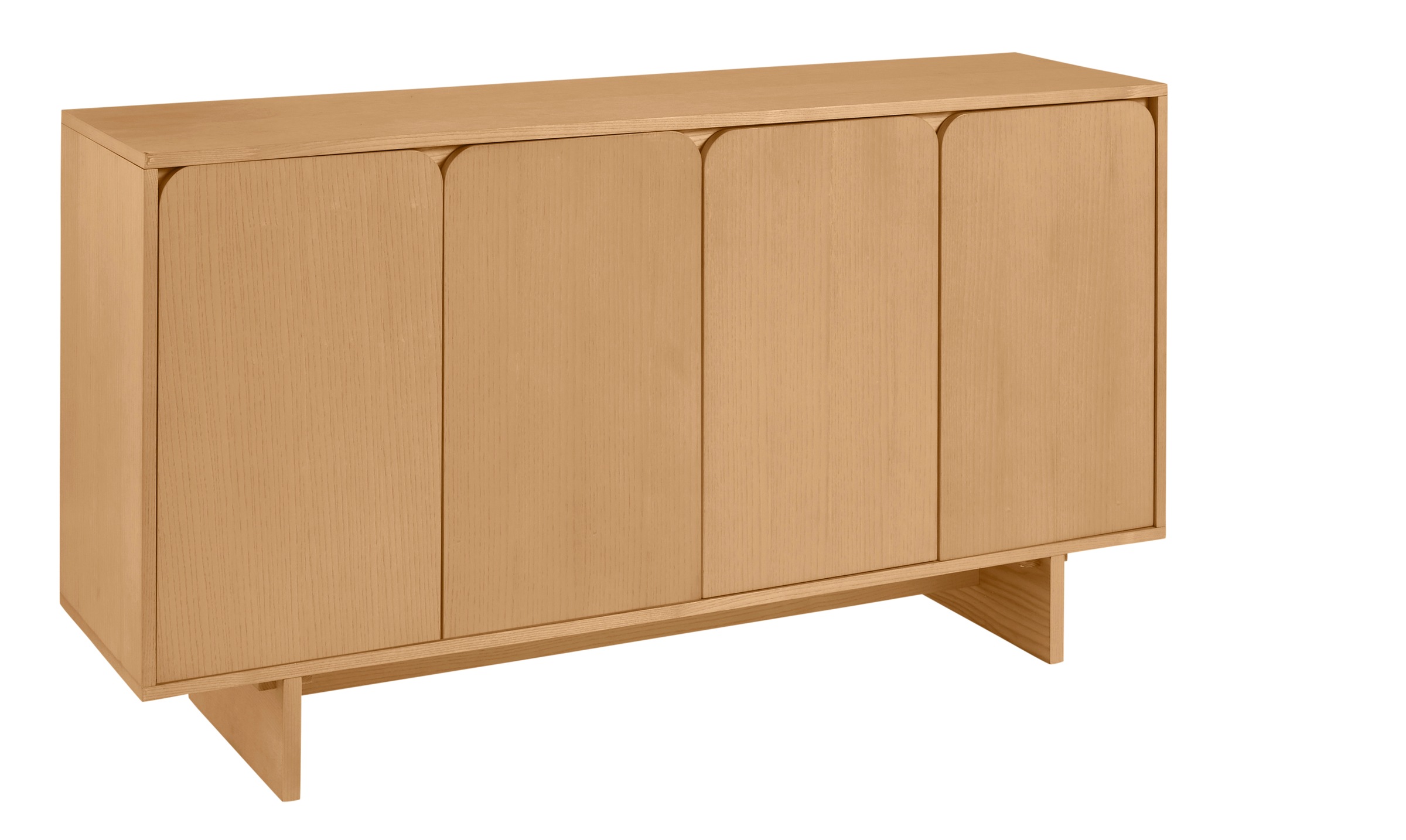 LeGer Home by Lena Gercke Sideboard "Lurea" Breite 160 cm, Soft-Close, Push to open, Massivholzbeine