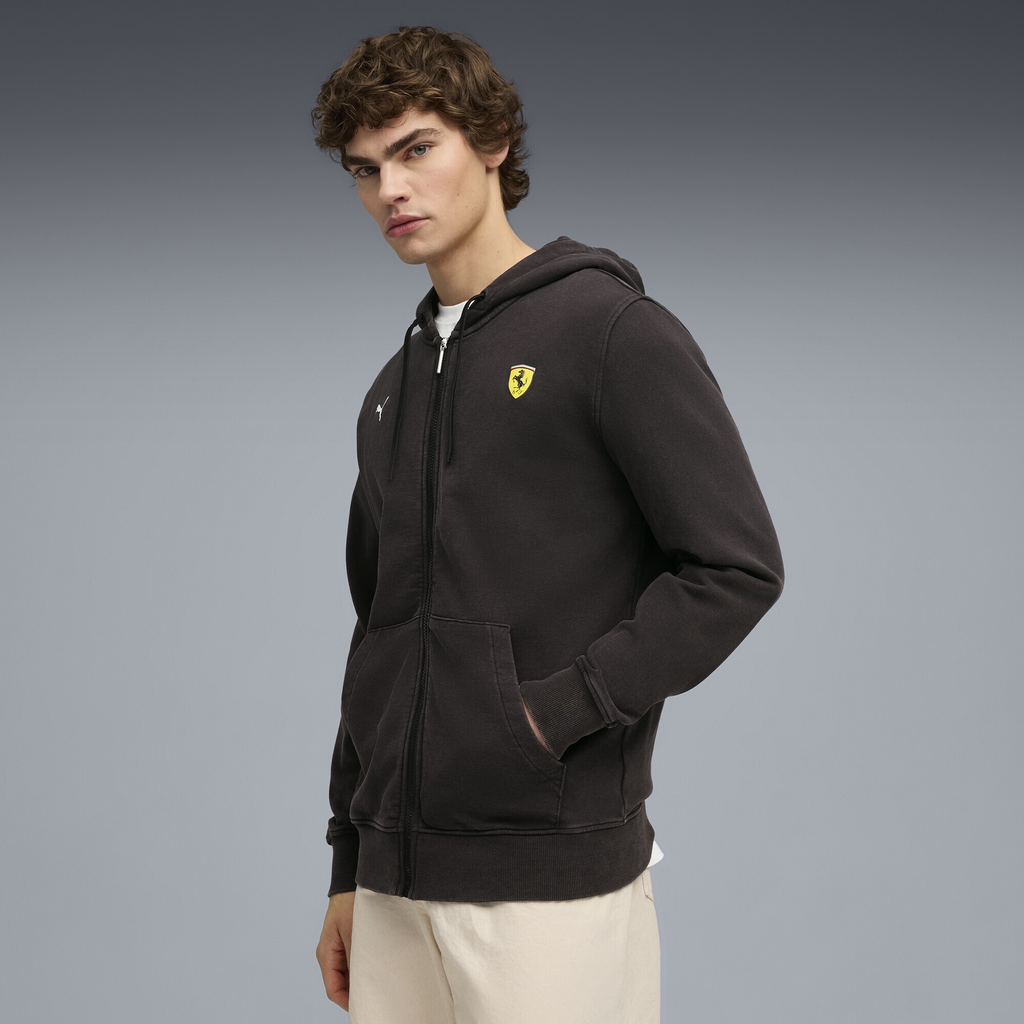 PUMA Sweatjacke »Scuderia Ferrari Sportswear Sweat-Kapuzenjacke Herren«