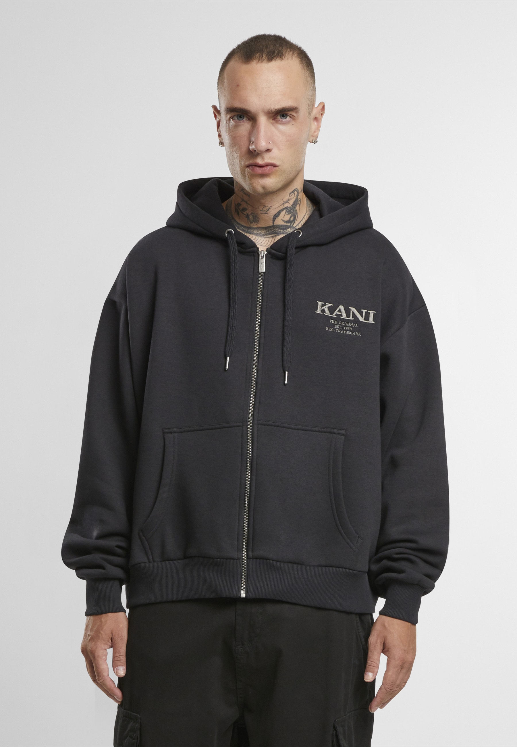 Karl Kani Kapuzenpullover »Karl Kani Karl Kani Retro Rhinestone Boxy Full Zip Hoodie« 1