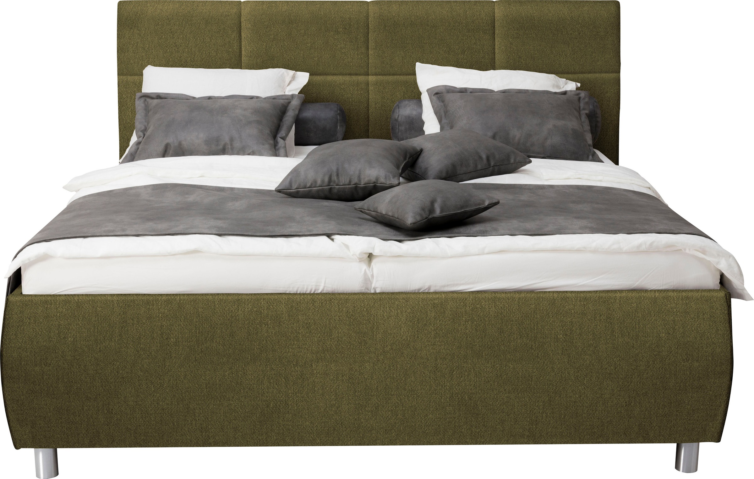 Thumbnail - alina Polsterbett "Nadina" wahlweise mit Matratze und Lattenrost, in verschiedenen Größen