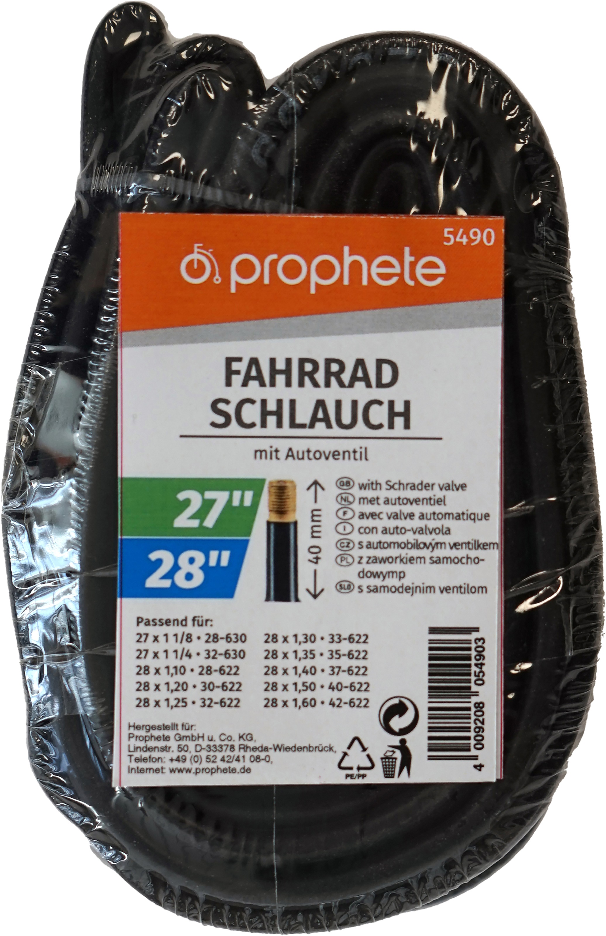 Prophete Fahrradschlauch "Fahrradschlauch"