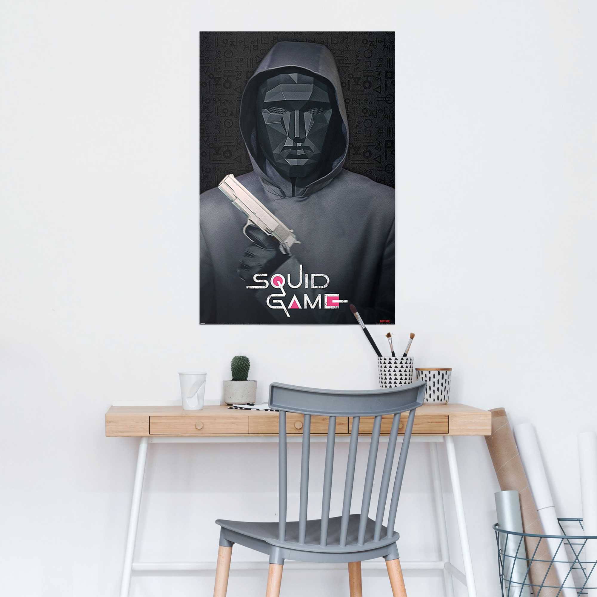 Reinders! Poster »Squid Game - front man«