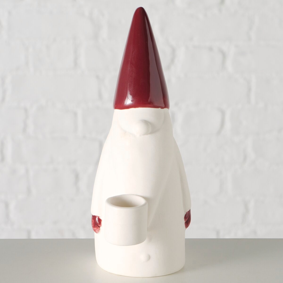 OTTO home Kerzenleuchter »zwei verschiedene Höhen« Zweiteiliges Set im festlichen Weihnachtsmann-Design