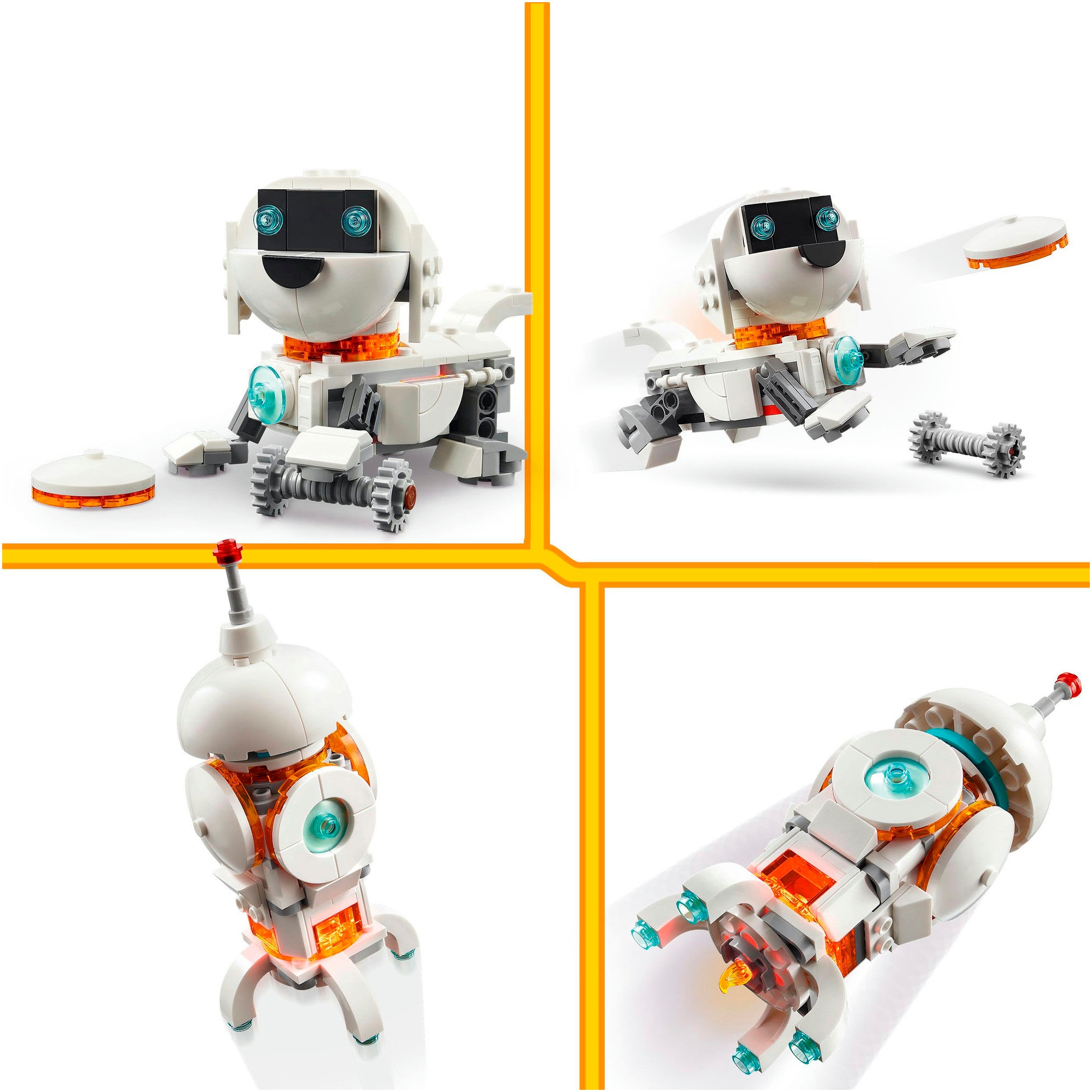 LEGO® Konstruktionsspielsteine »Weltraum-Roboter (31164), LEGO Creator«, (281 St.), Made in Europe