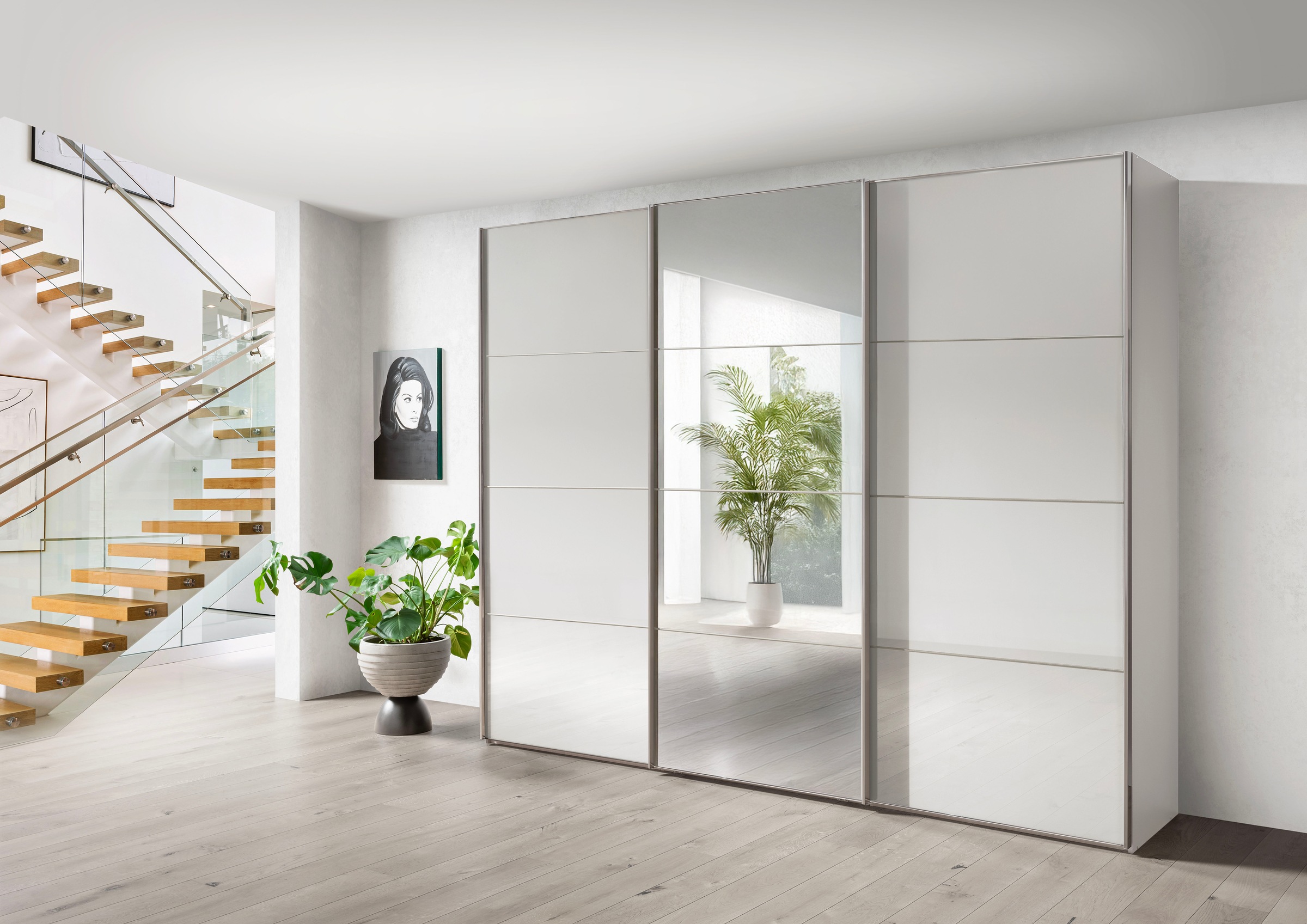 WIEMANN Schwebetürenschrank "Phoenix, Made in Germany, modernes Design, Hig günstig online kaufen