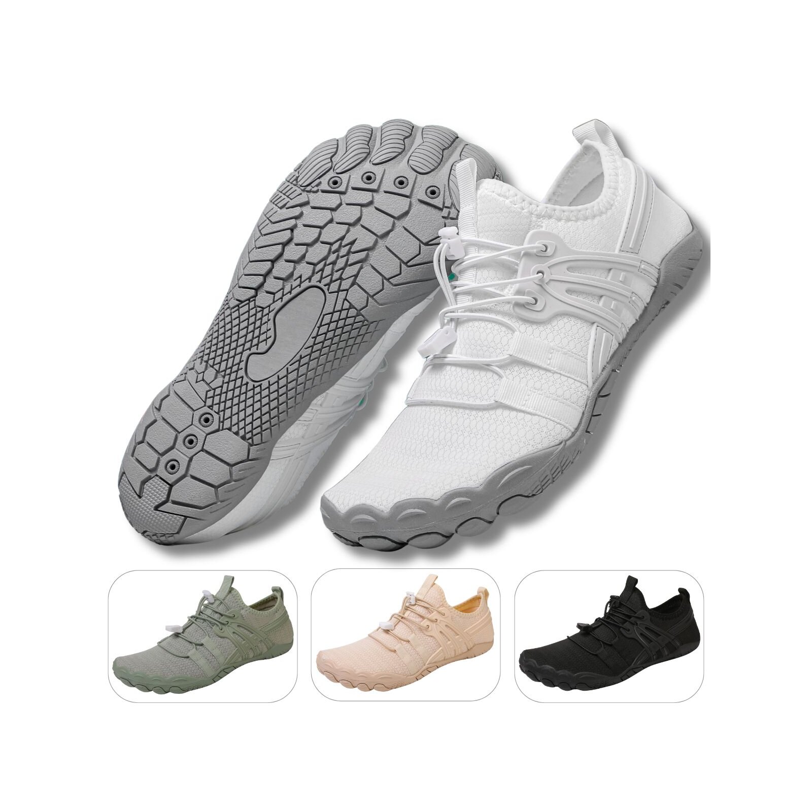 DOTALES "Balancestep Barfußschuhe Damen & Herren Barfußschuhe" Das Original-Barfuß Sneaker, Minimalschuhe, Schnellverschluss