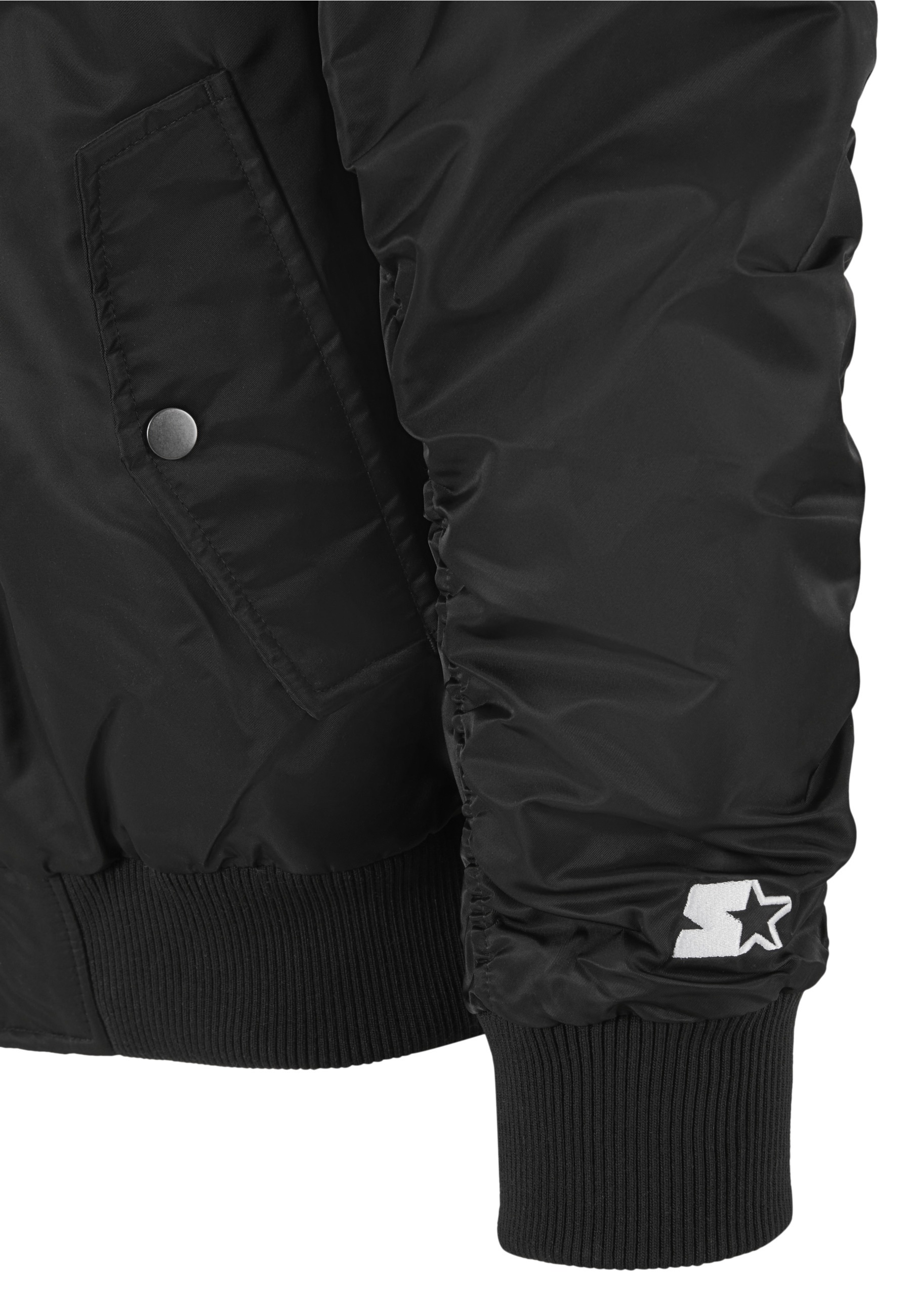 Starter Black Label Bomberjacke »Starter Black Label Starter Patch Bomberjacket« 1 Stk. tlg. ohne Kapuze