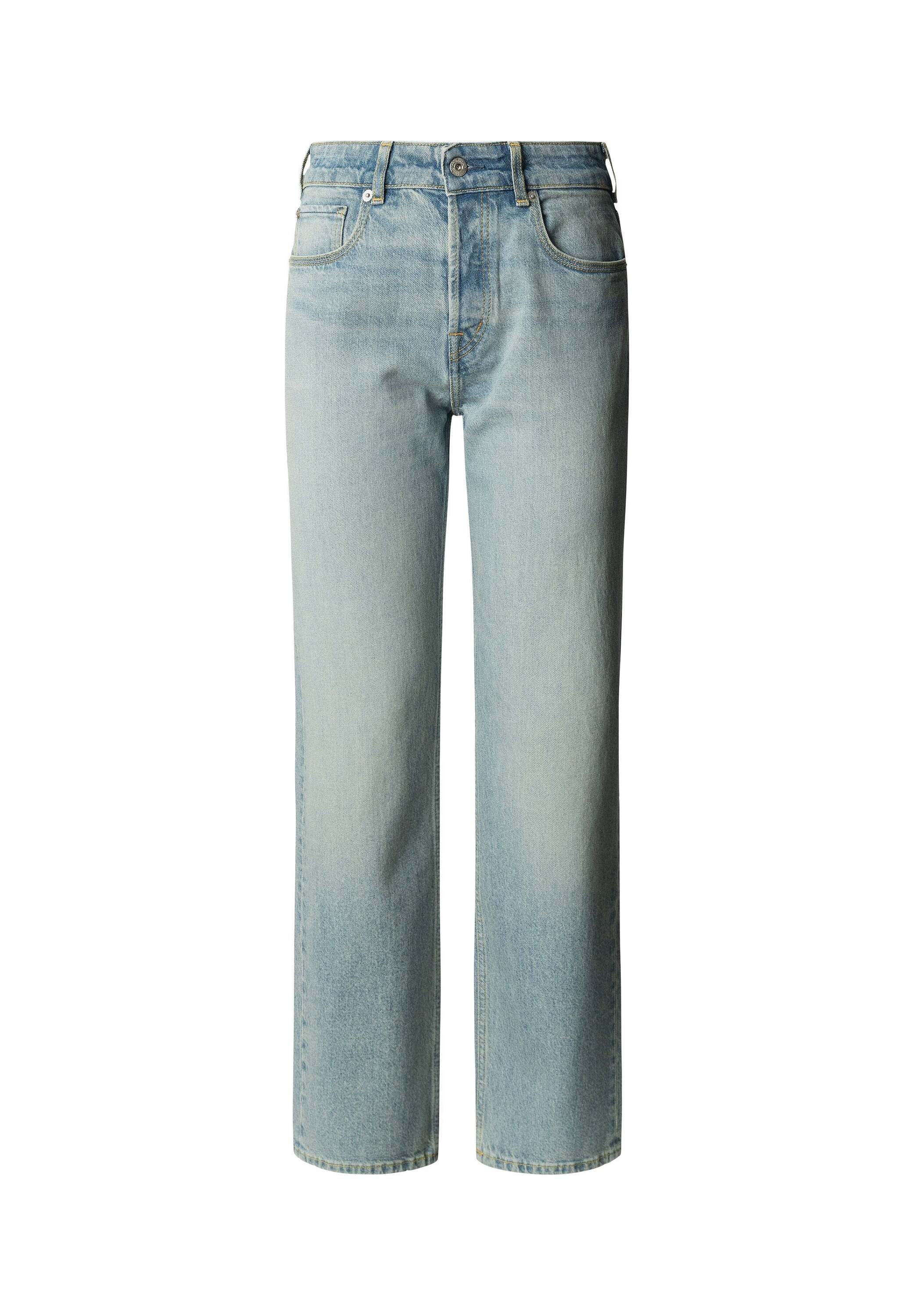 Pepe Jeans Straight-Jeans »trousers STRAIGHT MW ARROW SUMMER STONE«