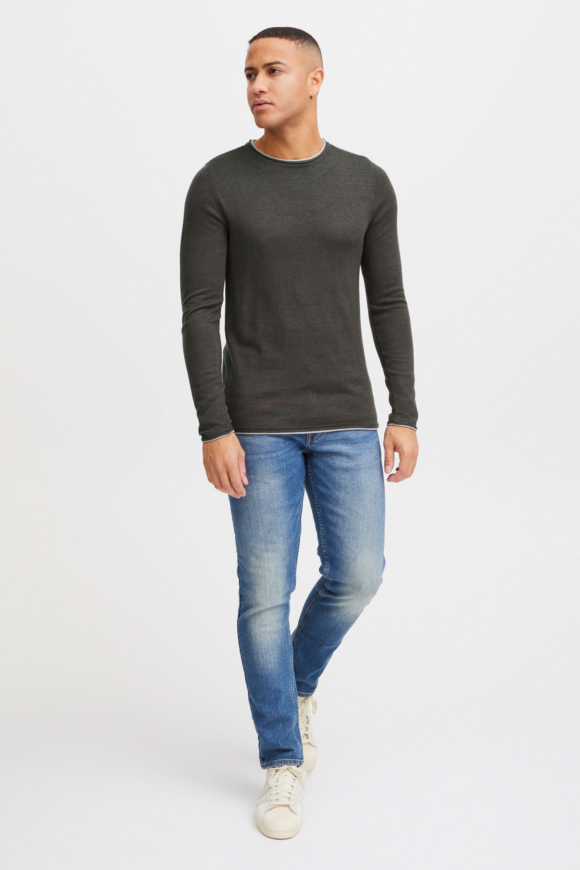 BLEND BHOdin Crew Neck Pullover Charcoal XL 2