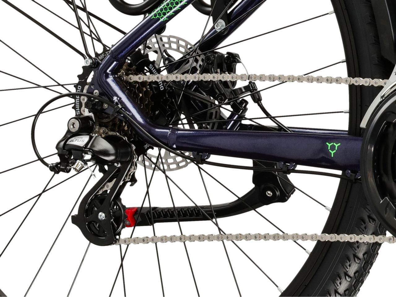 Kross Mountainbike »KROSS Mountainbike Hardtail 29" Hexagon 2.0 Eq blau 21 Gänge« 21 Gang Shimano ALTUS M310 Schaltwerk Kettenschaltung