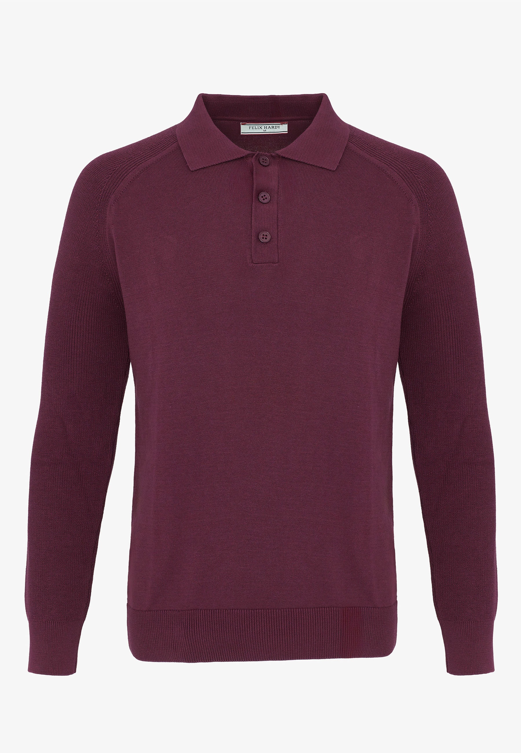 Felix Hardy Polo Sweater Bordeaux S 4