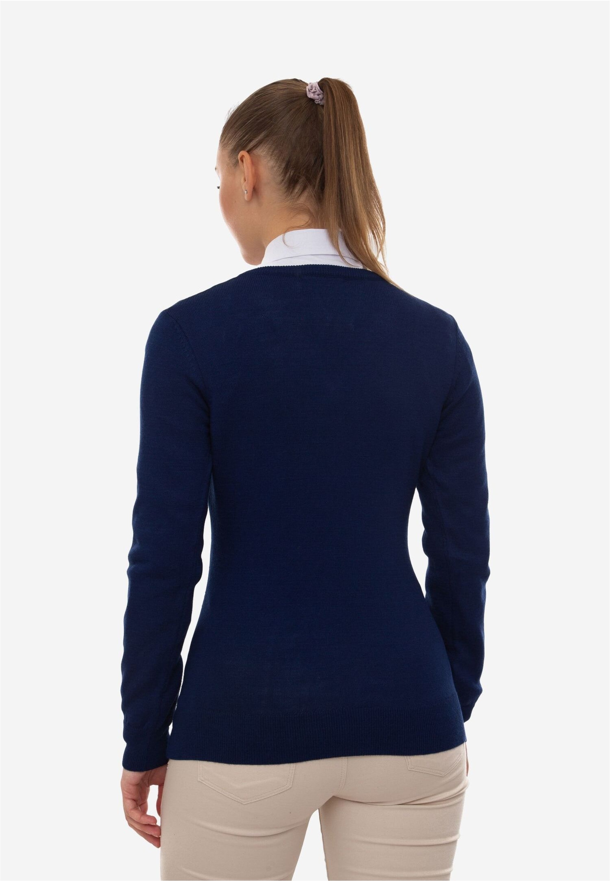 SIR RAYMOND TAILOR Strickpullover »Verty«, (1 tlg.), mit klassischem V-Ausschnitt