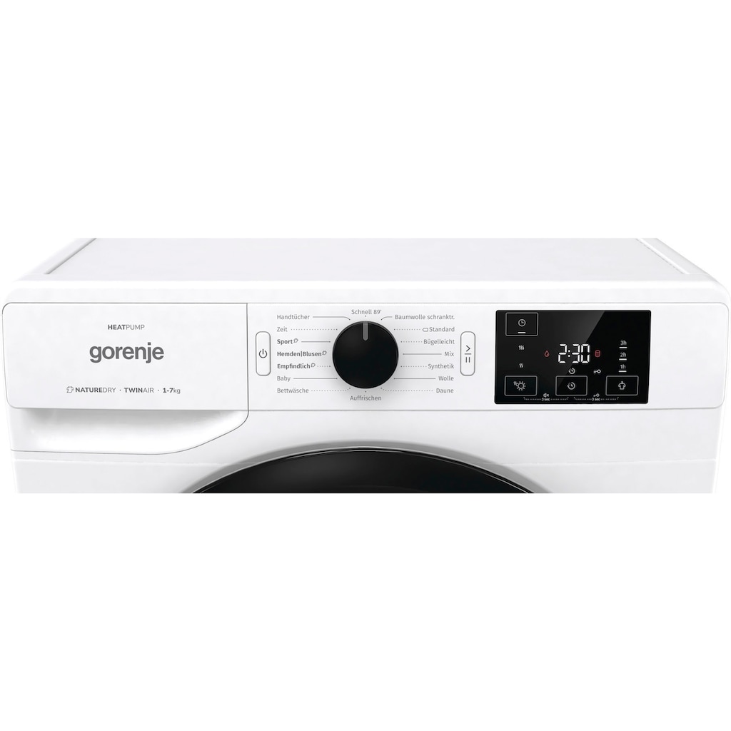 GORENJE Wärmepumpentrockner »DNE 72/GN«, 7 kg