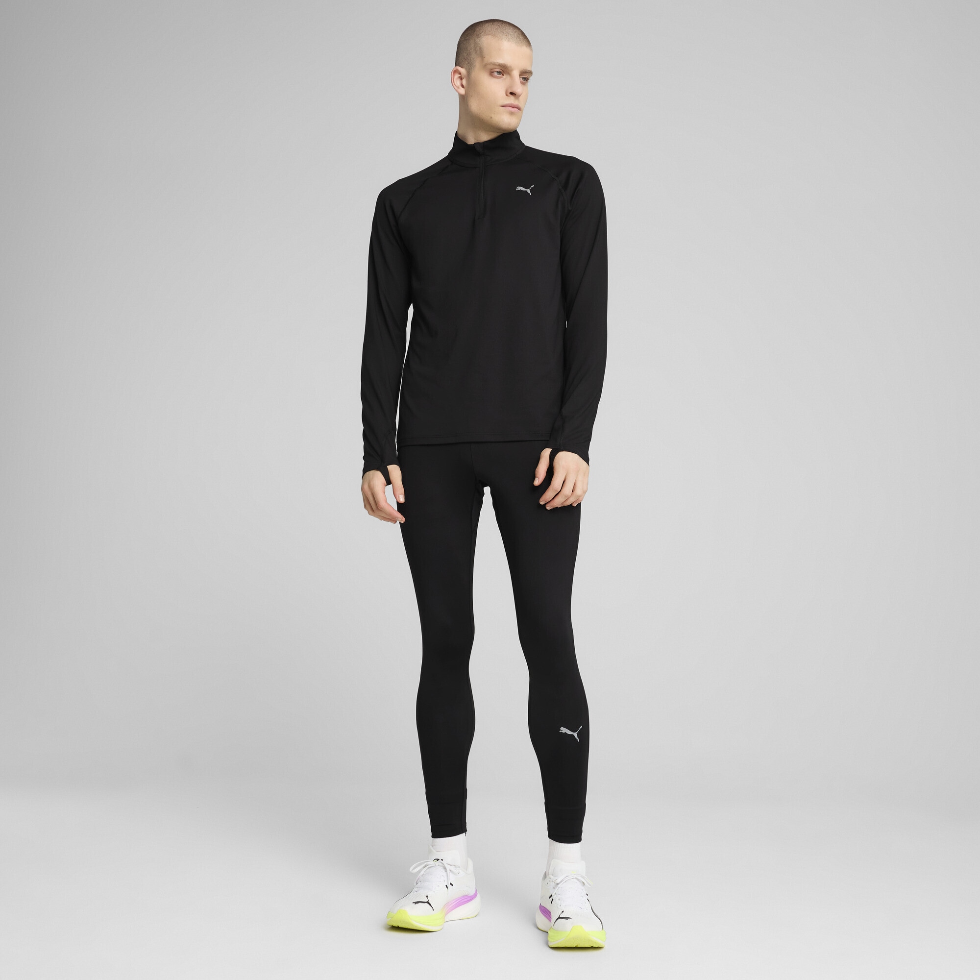 PUMA Laufshirt »VELOCITY CLOUDSPUN Laufoberteil mit halbem Reißverschluss Herren«