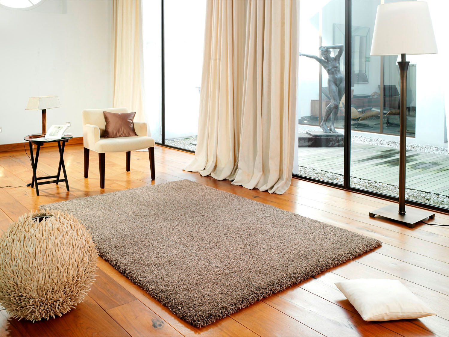 OCI DIE TEPPICHMARKE Hochflor-Teppich »Lobby Shaggy«, rechteckig, 52 mm Höhe, Wohnzimmer